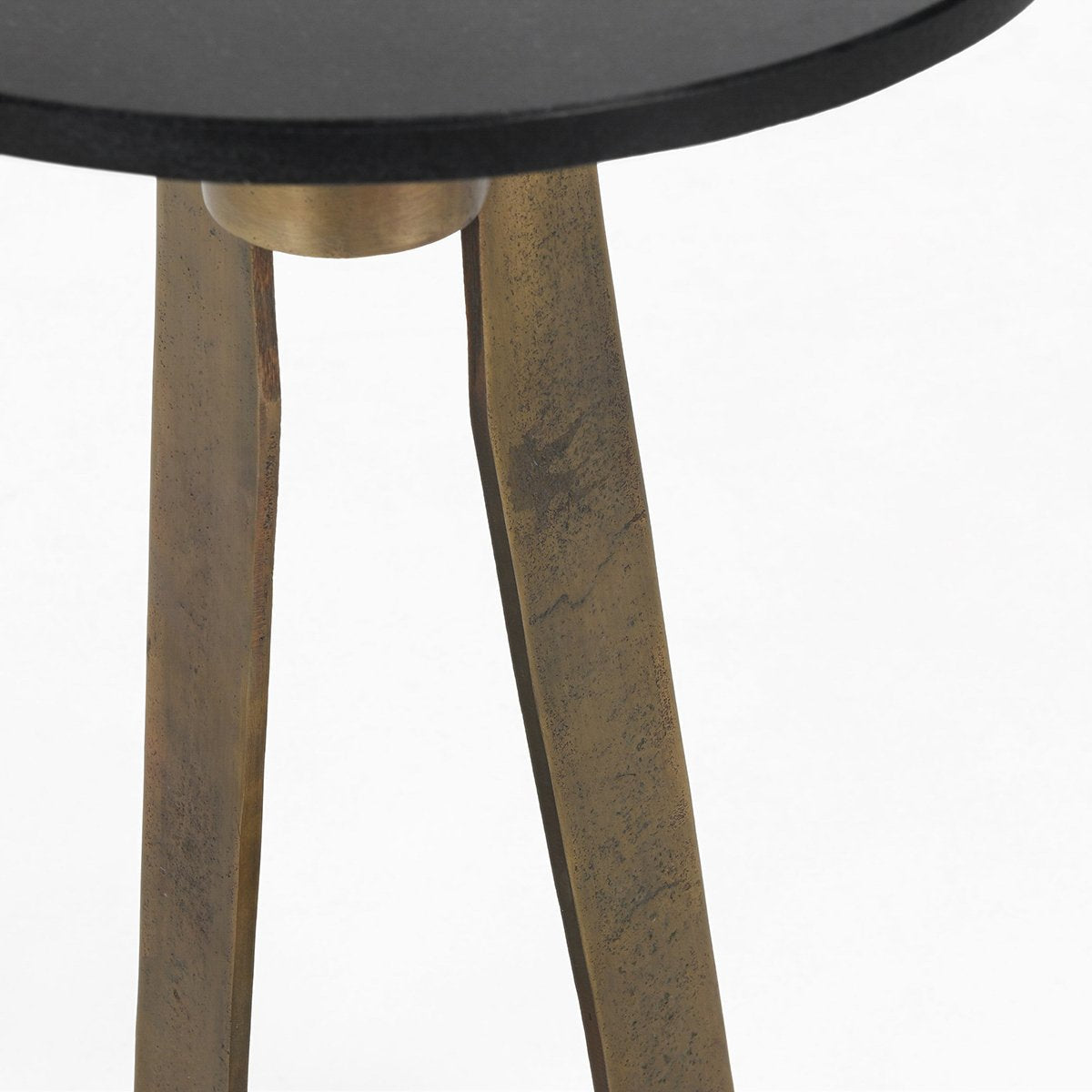 Leyton Accent Table - Black Marble
