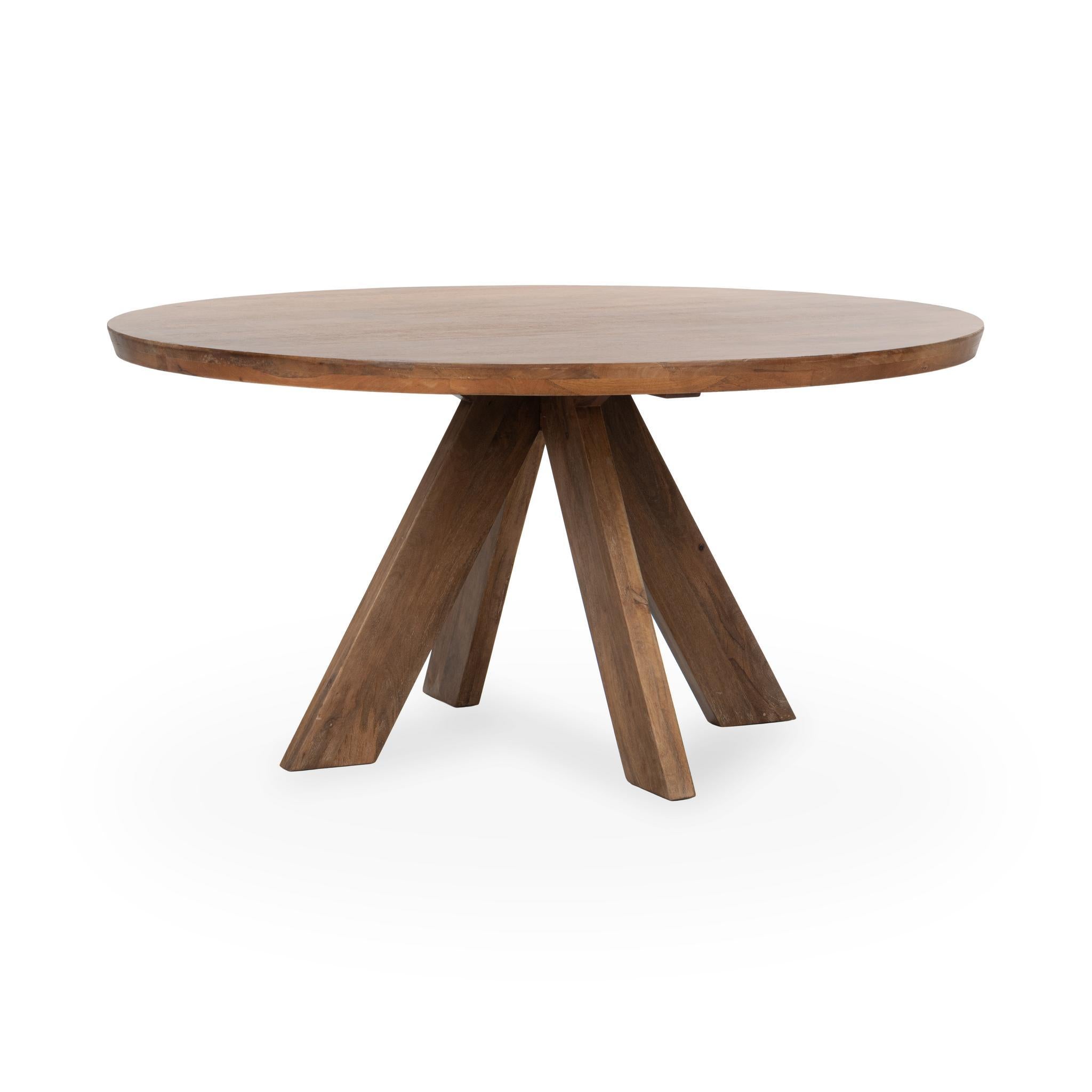 Rodrigo Dining Table - Hickory Brown