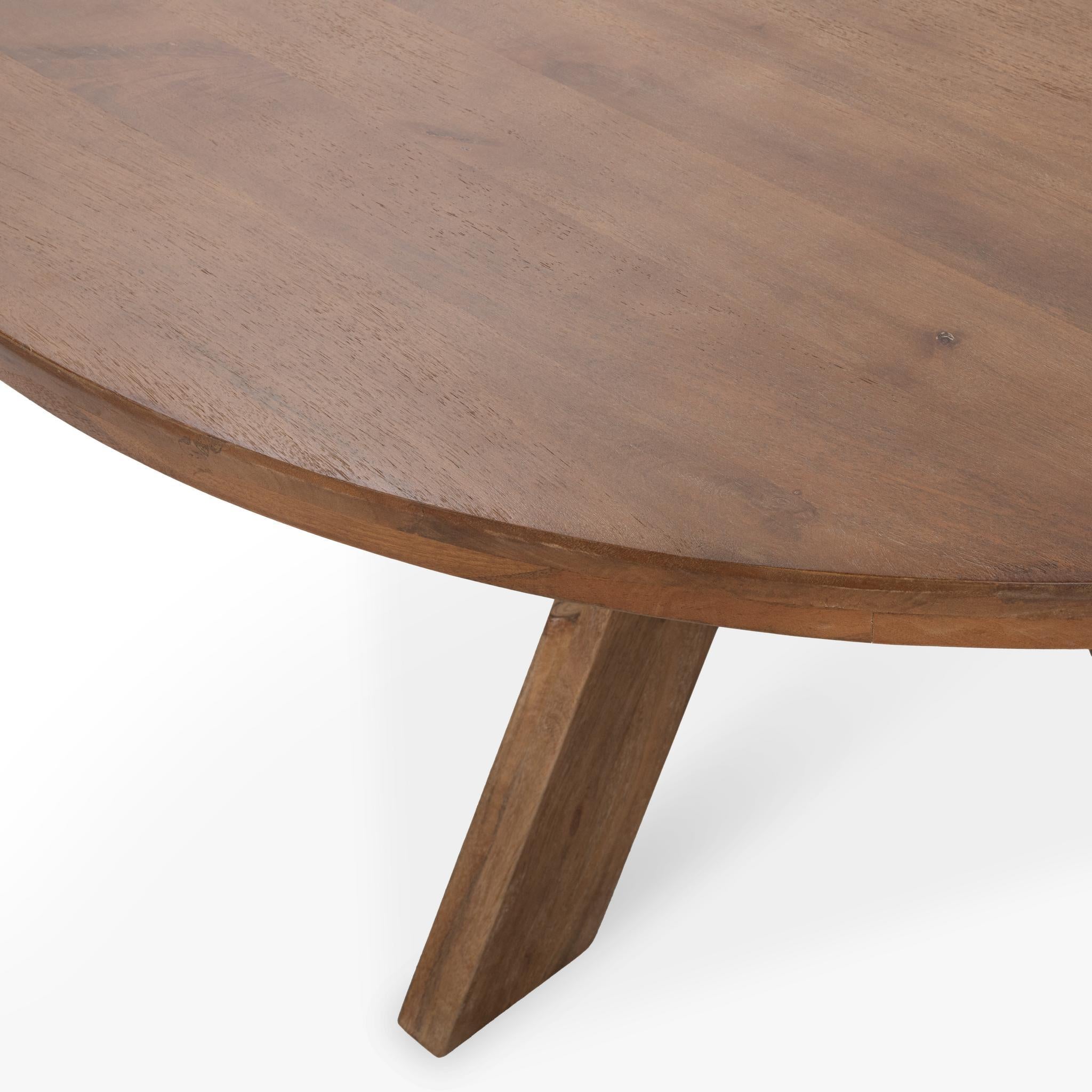 Rodrigo Dining Table - Hickory Brown