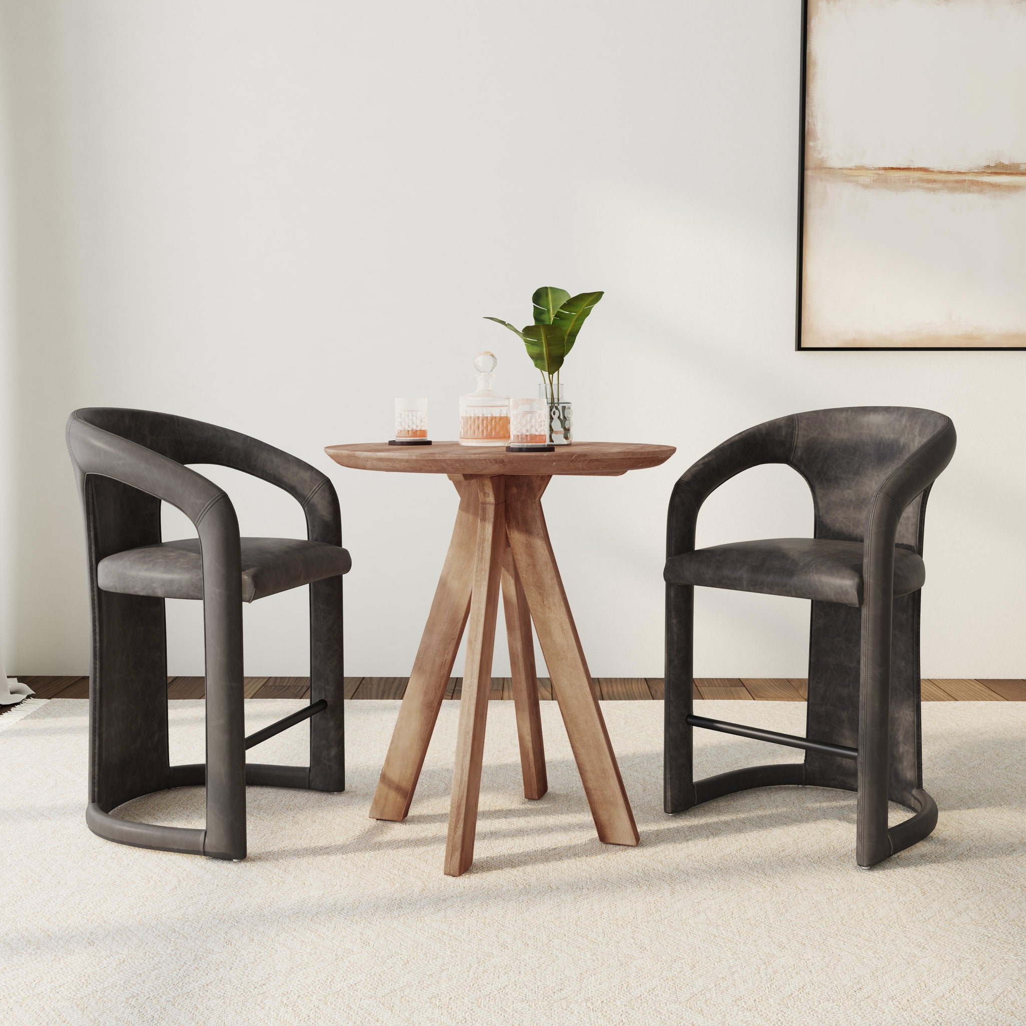 Rodrigo Bar Table - Hickory Brown - Umber