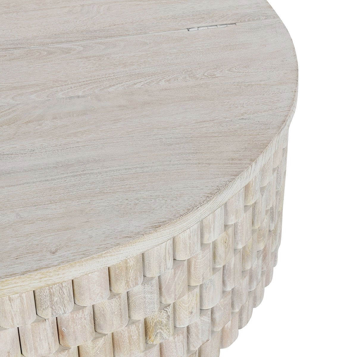 Norwood Coffee Table with Casters - Bark Brown