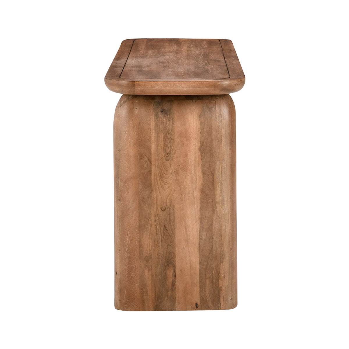 Chloe Solid Wood Rectangle Console Table