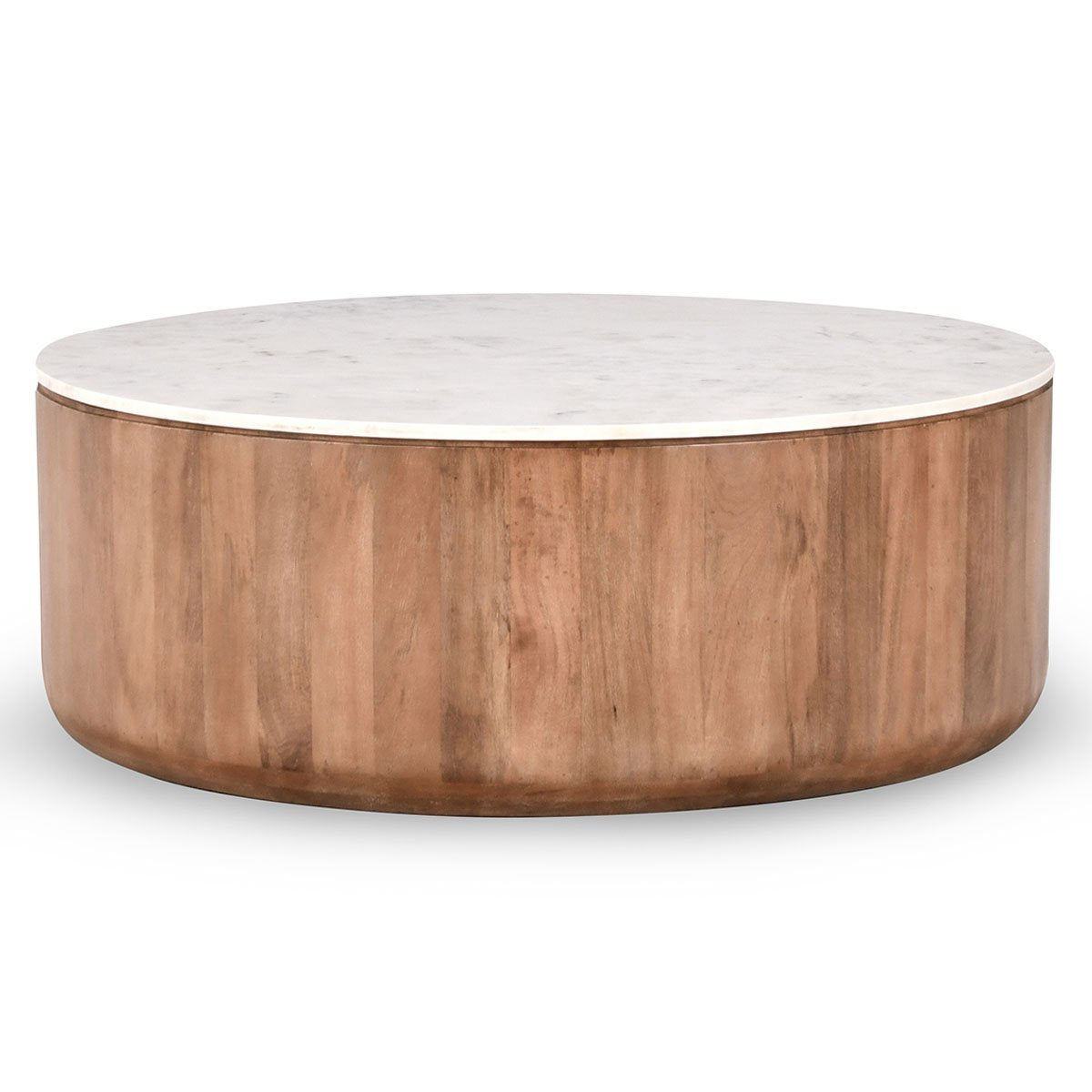 Josie Coffee Table - Hickory Brown - Umber/Marble