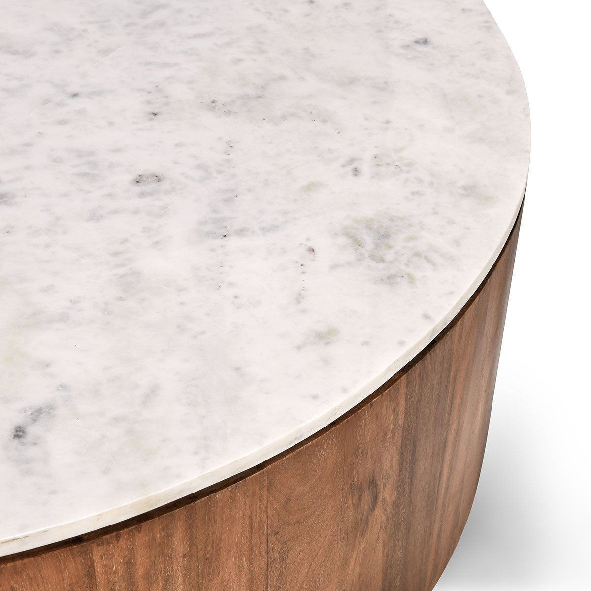 Josie Coffee Table - Hickory Brown - Umber/Marble