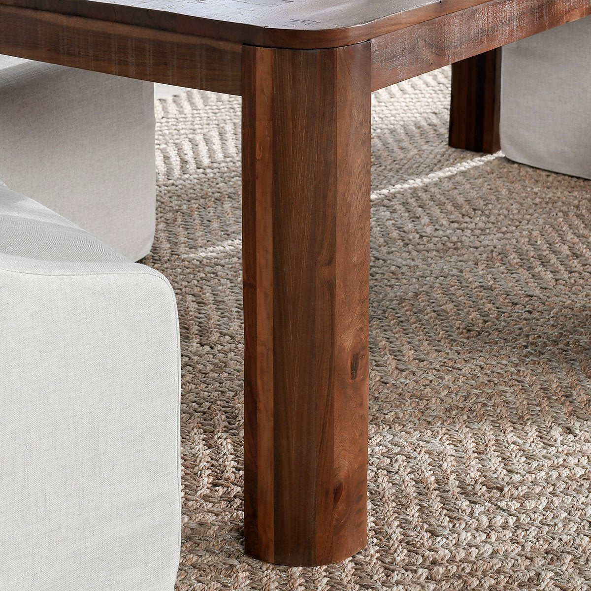 Nemi Dining Table - Reclaimed Rustic Brown