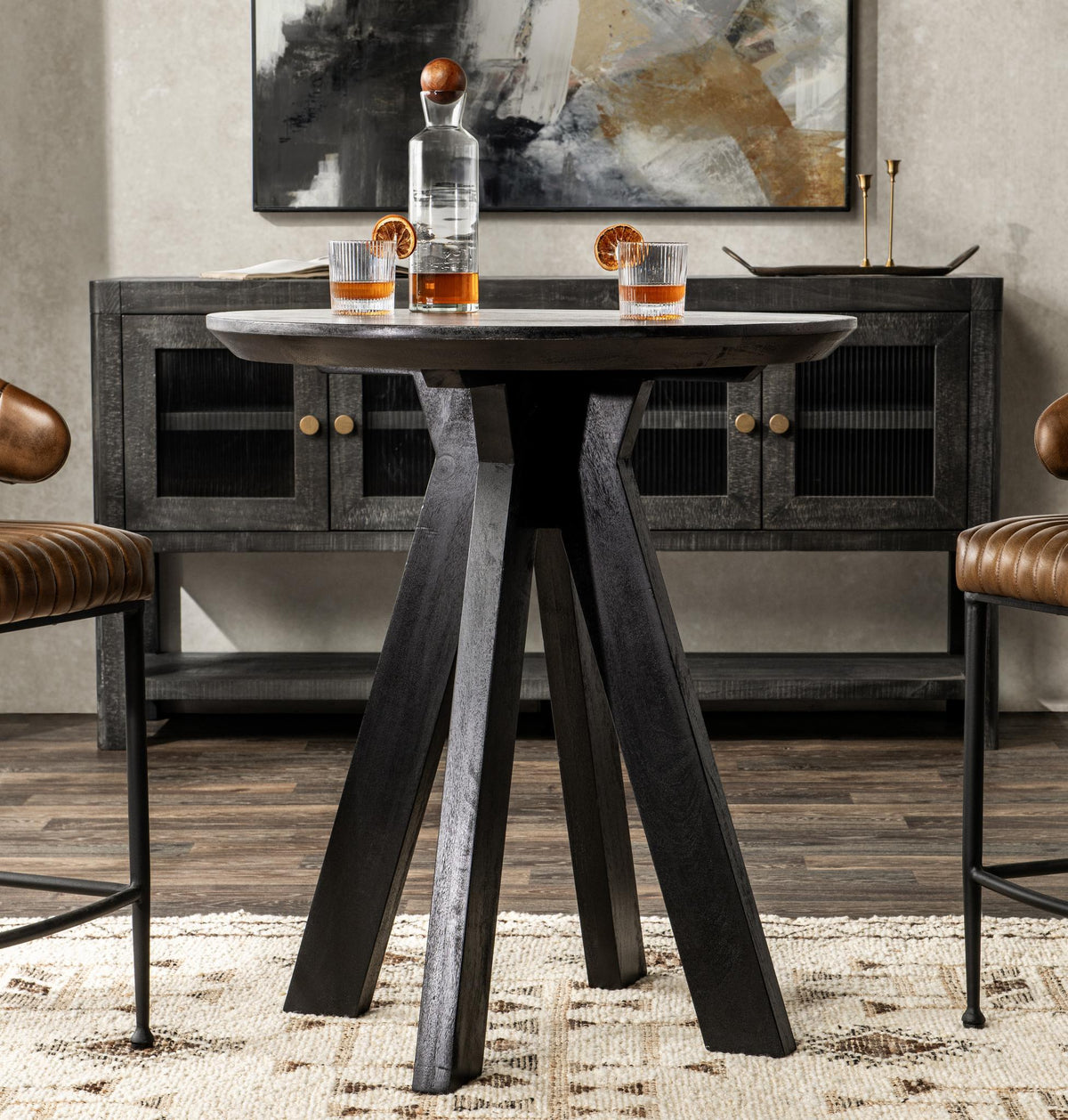 Rodrigo Counter Table - Black