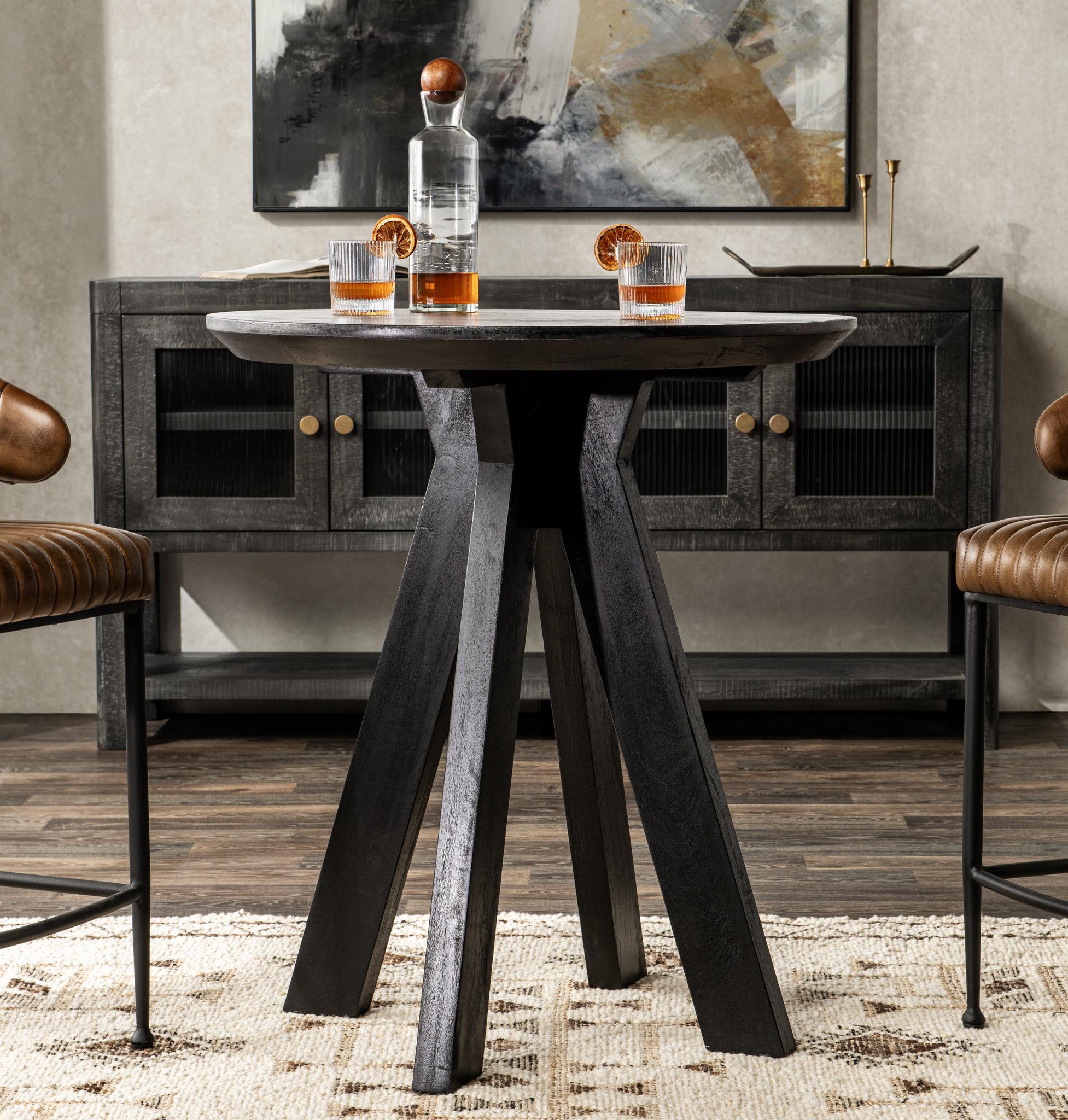 Rodrigo Counter Table - Black