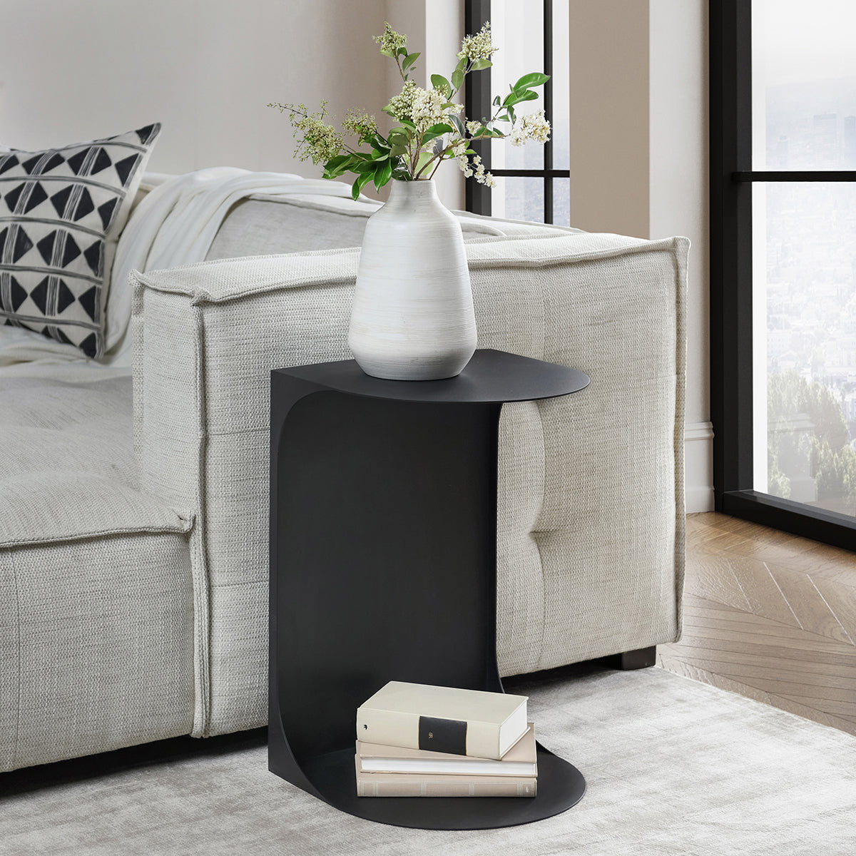Cote Metal Accent Table