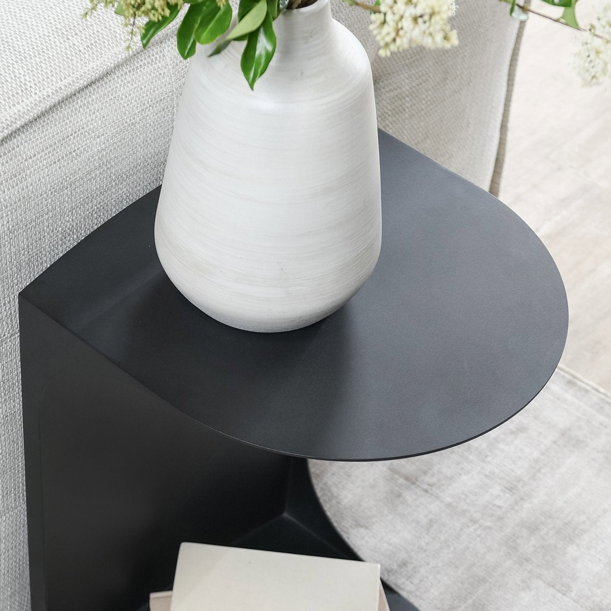 Cote Accent Table - Black