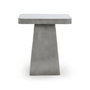Far Marble/Metal Square End Table