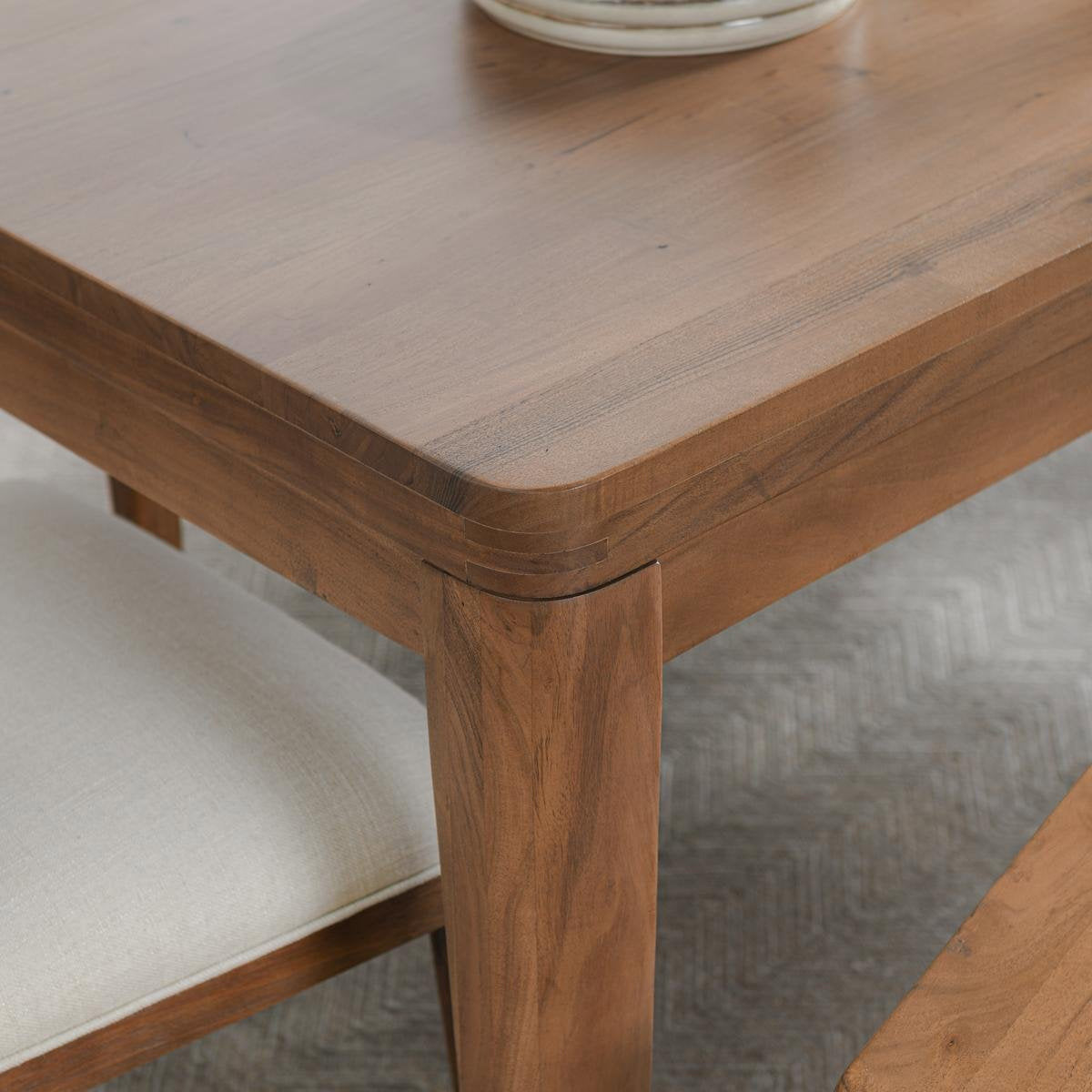 Arno Solid Wood Rectangle Dining Table