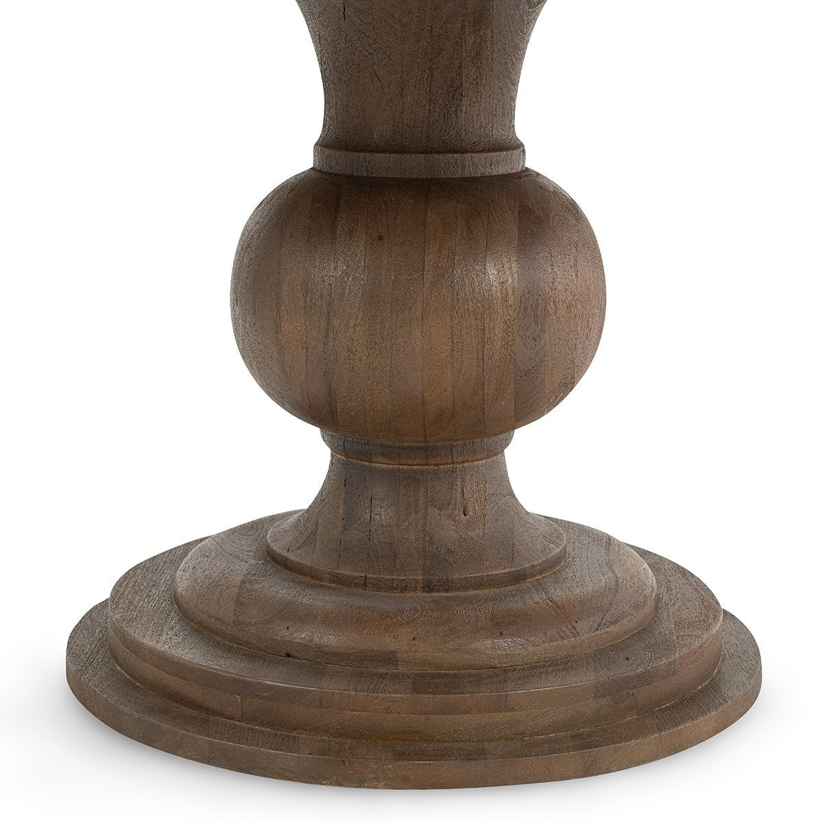 Hera Solid Wood Dining Table - Pecan Brown - 60"