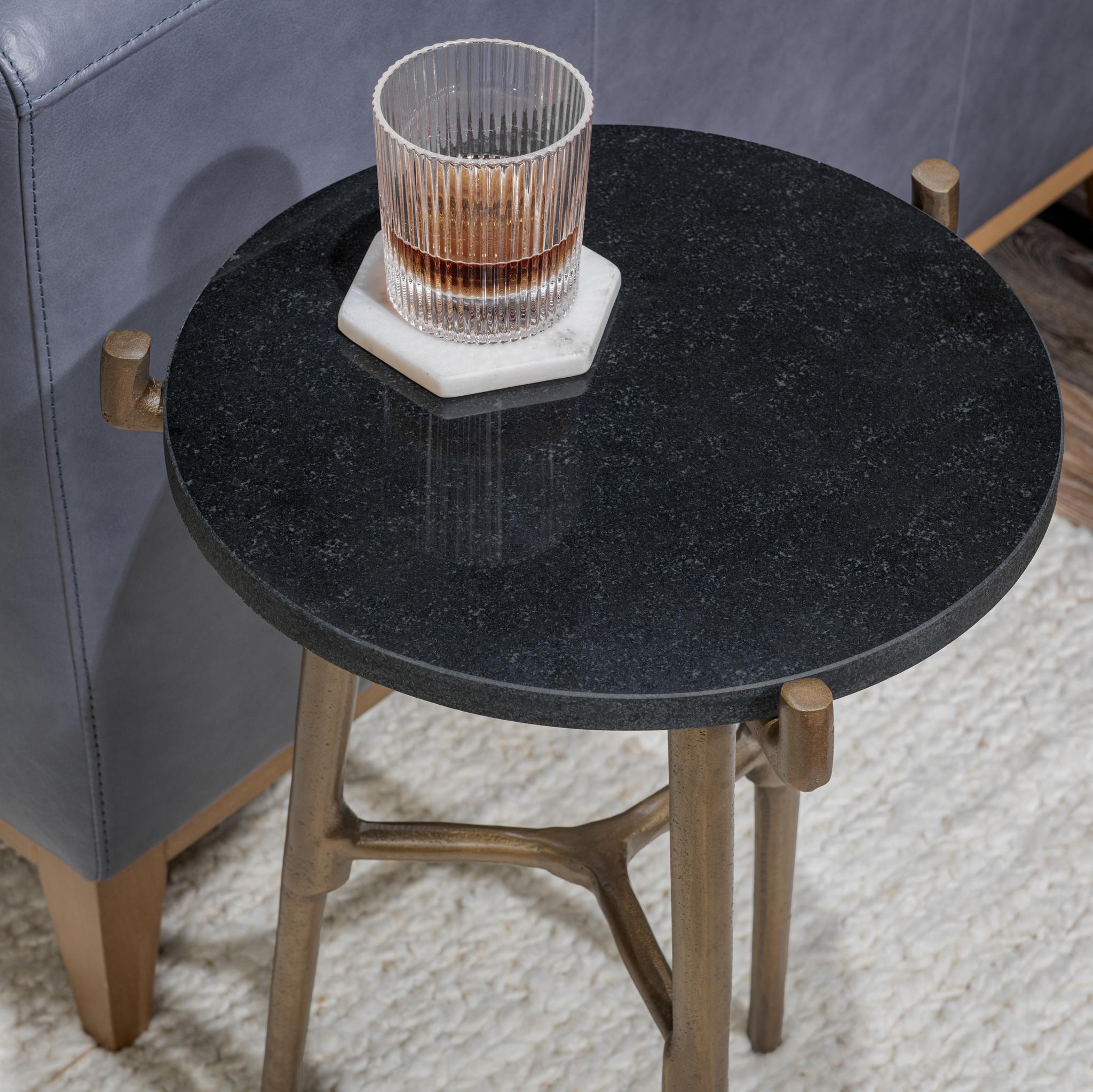 Halley Accent Table - Black