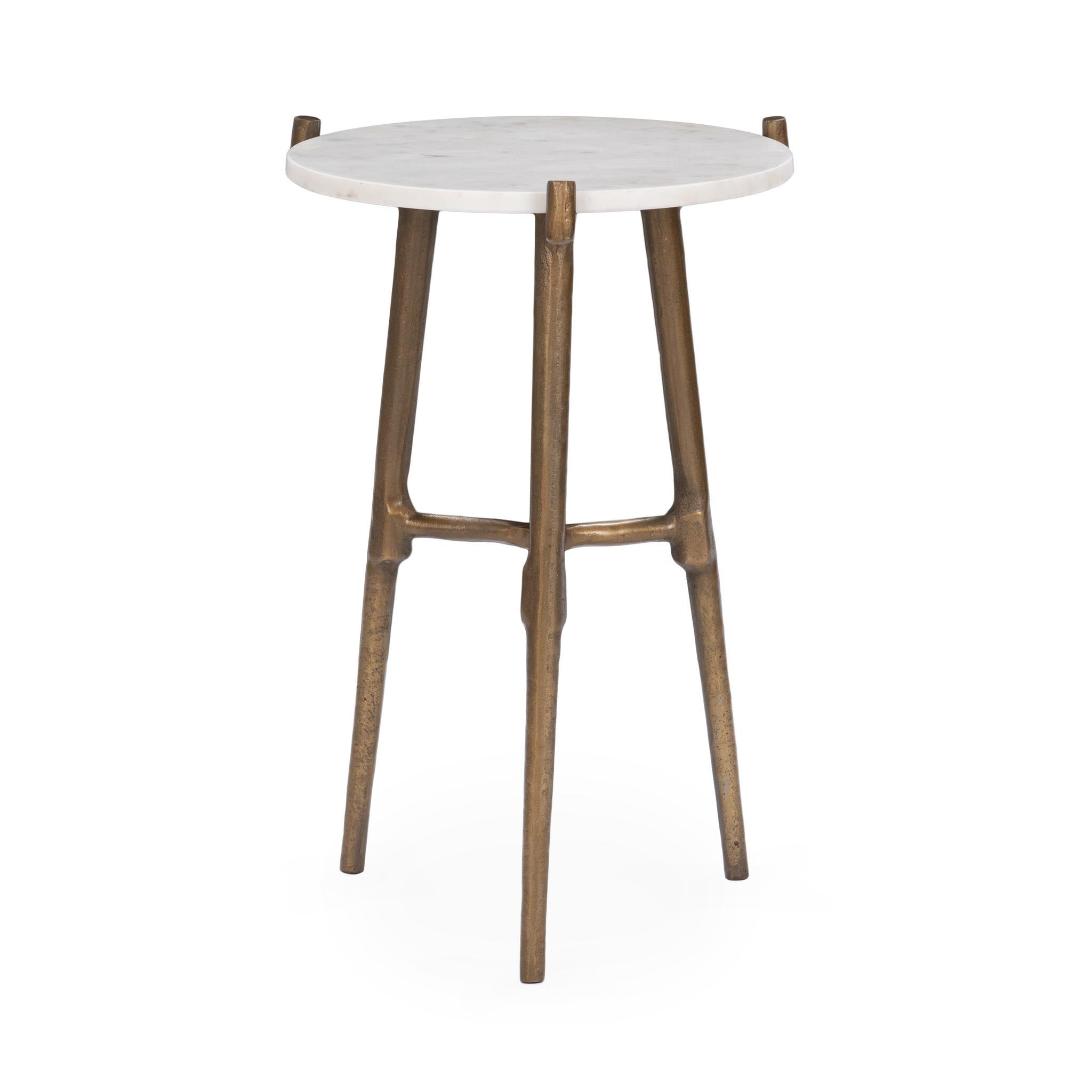 Halley Accent Table - White