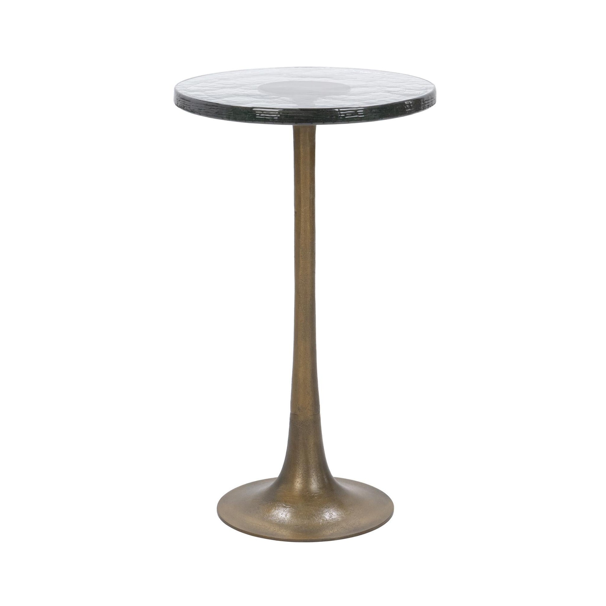 Fabiana Accent Table - Brass