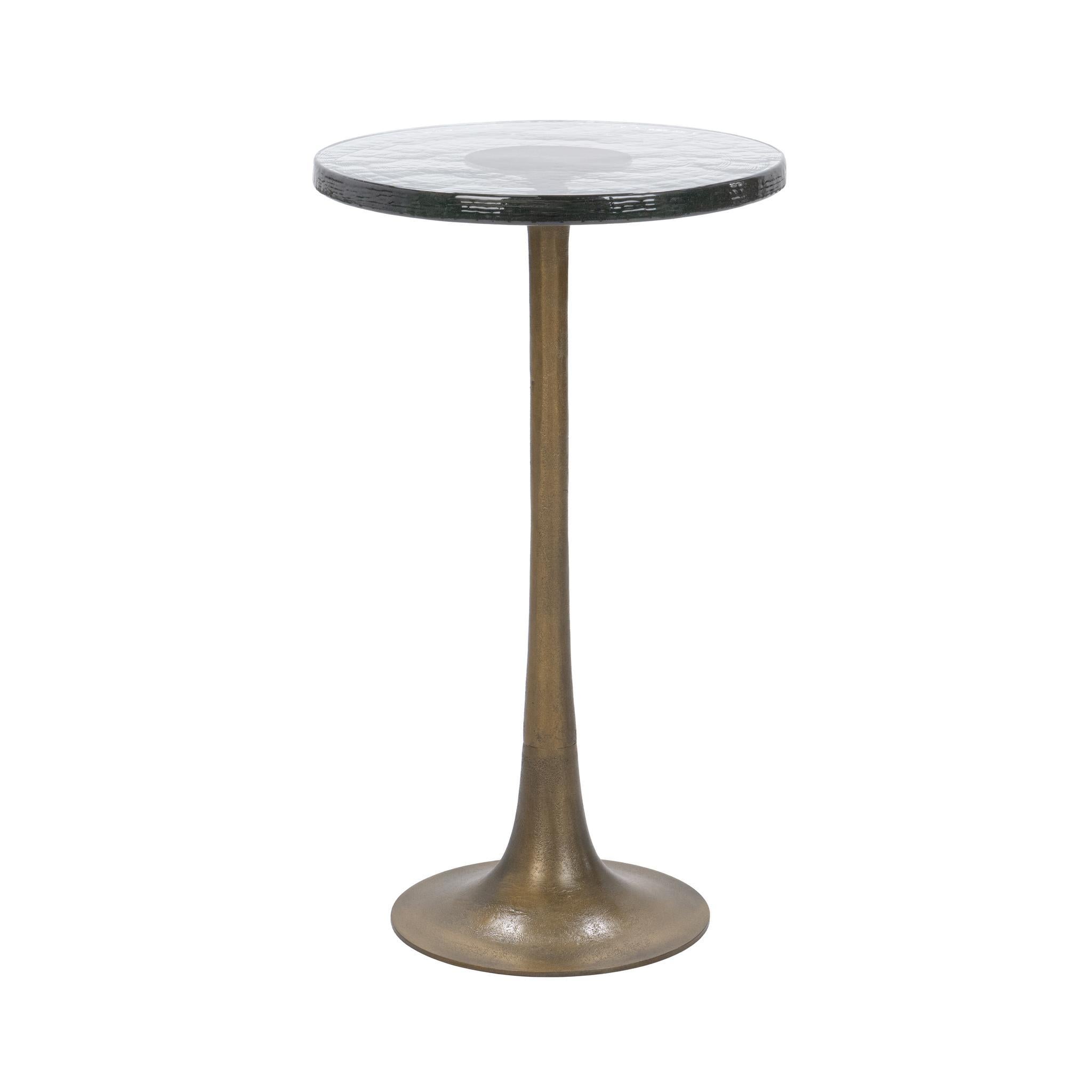 Fabiana Accent Table - Brass