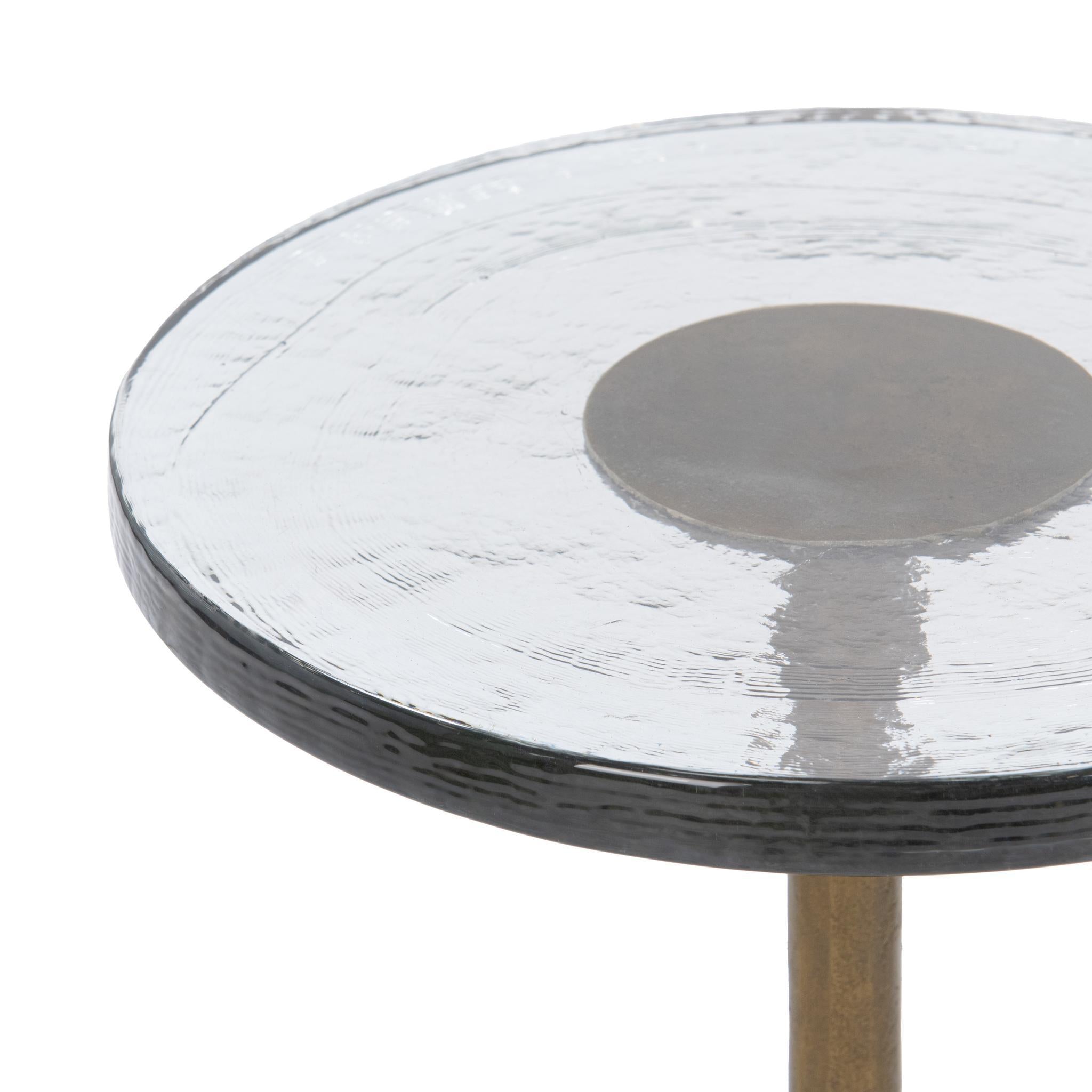 Fabiana Accent Table - Brass