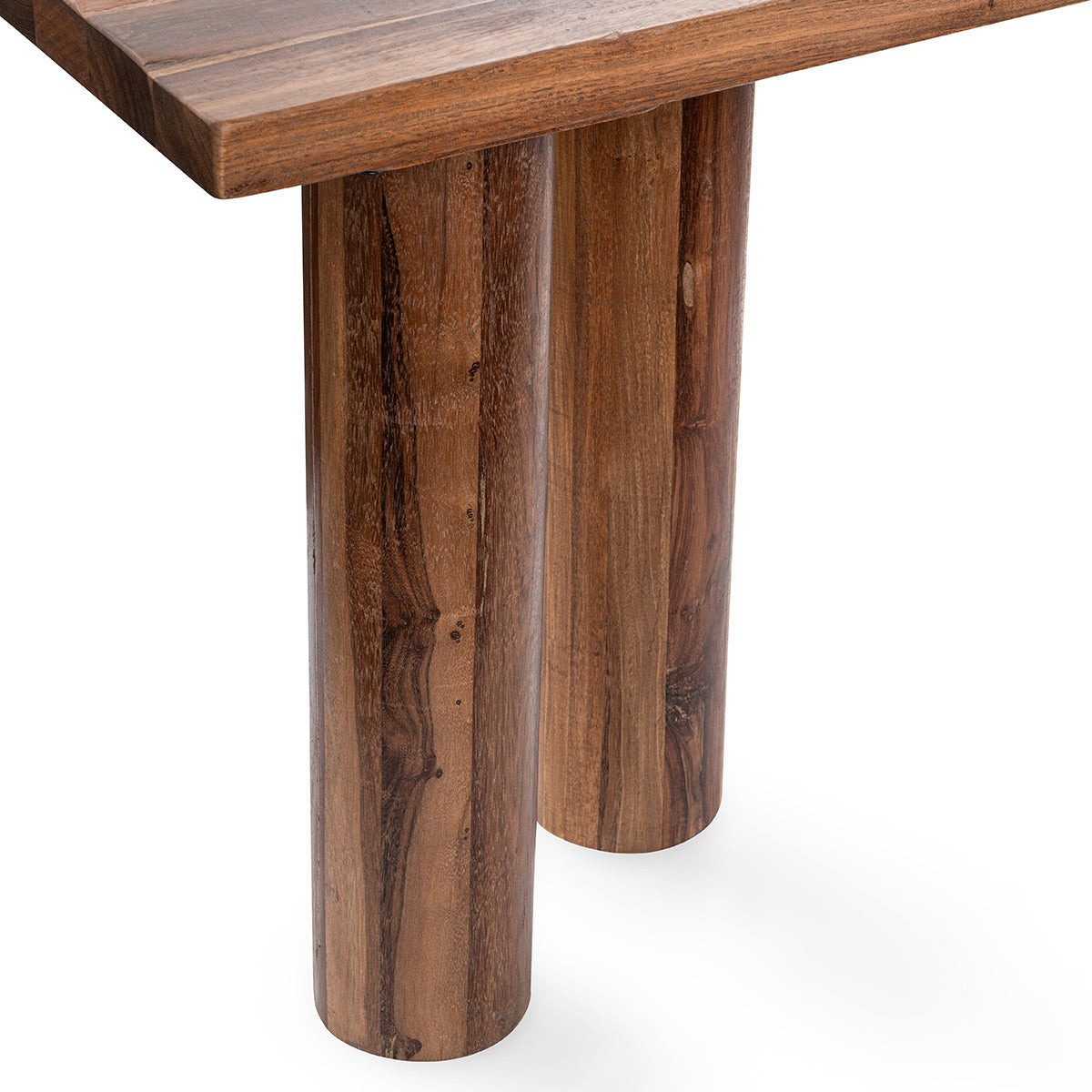 Alto Solid Wood Rectangle Console Table