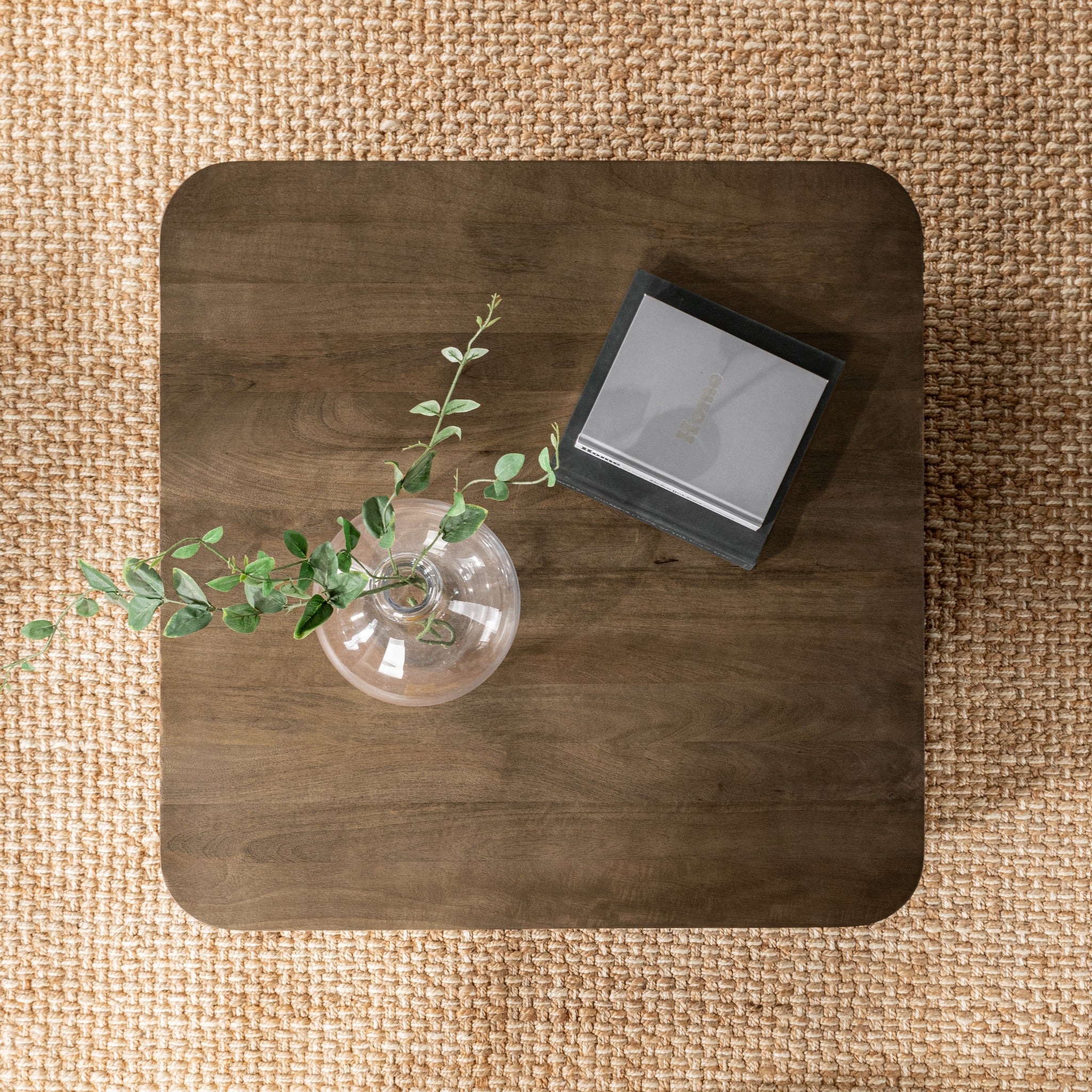 Delyla Coffee Table - Pecan Brown