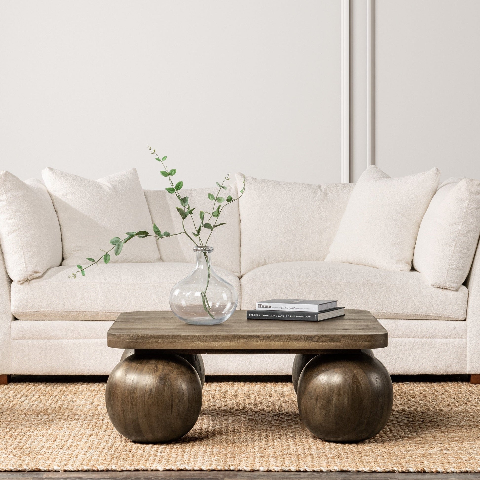 Delyla Coffee Table - Pecan Brown