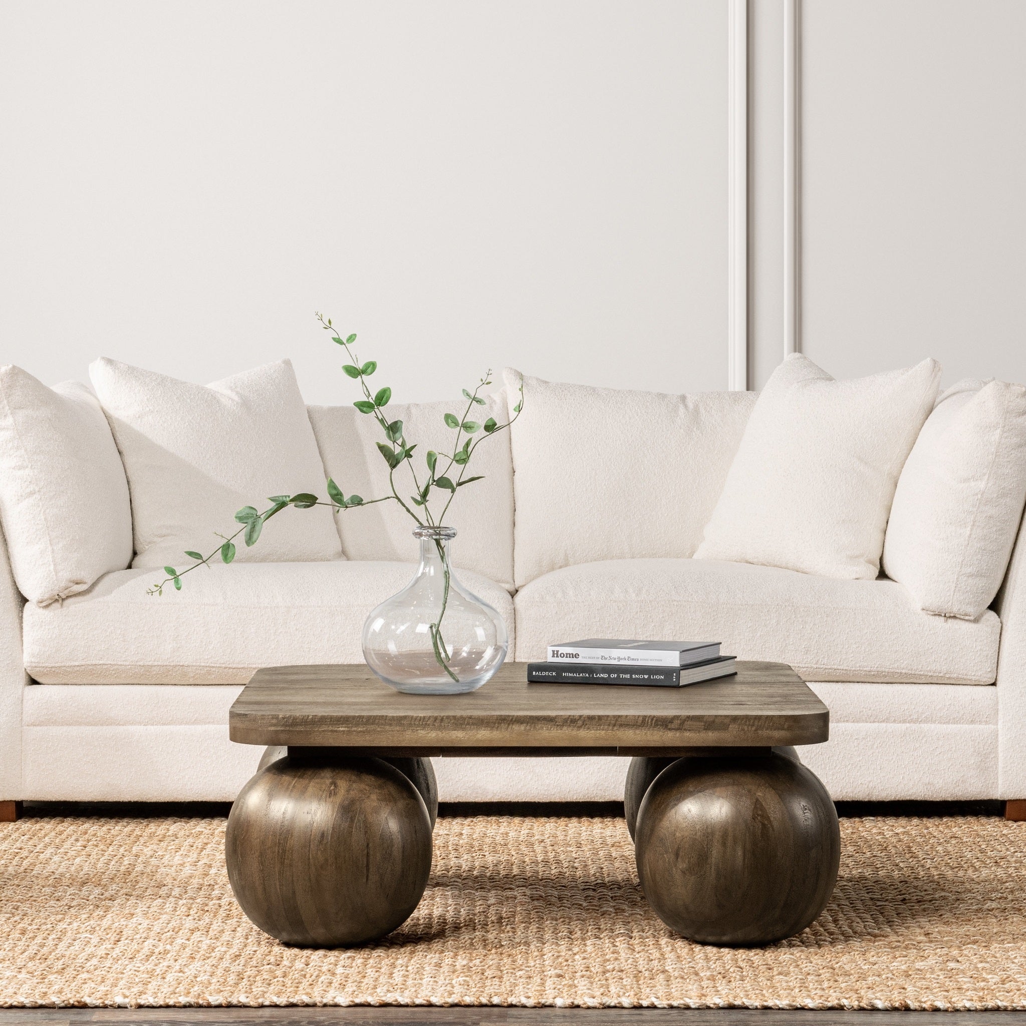 Delyla Coffee Table - Pecan Brown