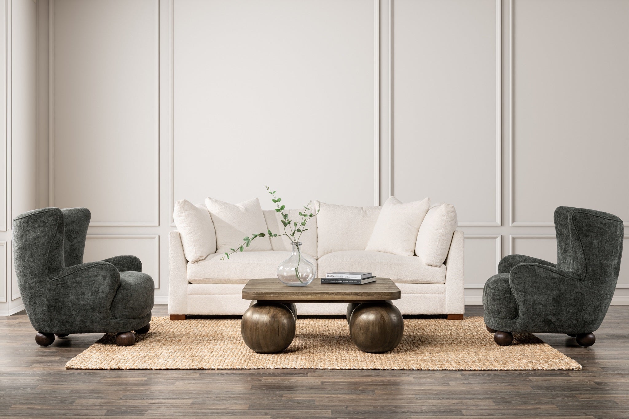 Delyla Coffee Table - Pecan Brown