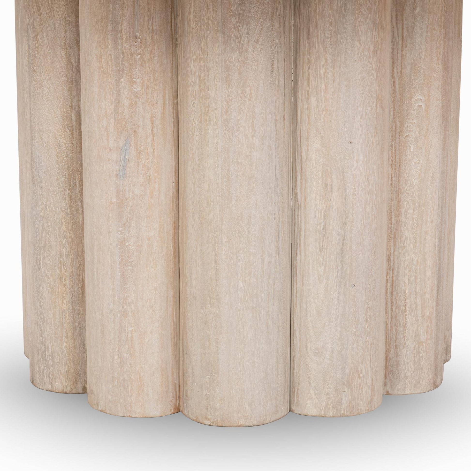 Beau 60" Round Dining Table - Creamwood