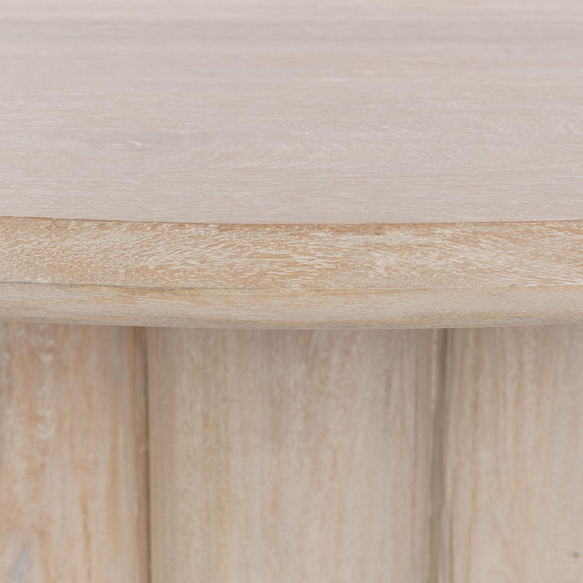 Beau 60" Round Dining Table - Creamwood