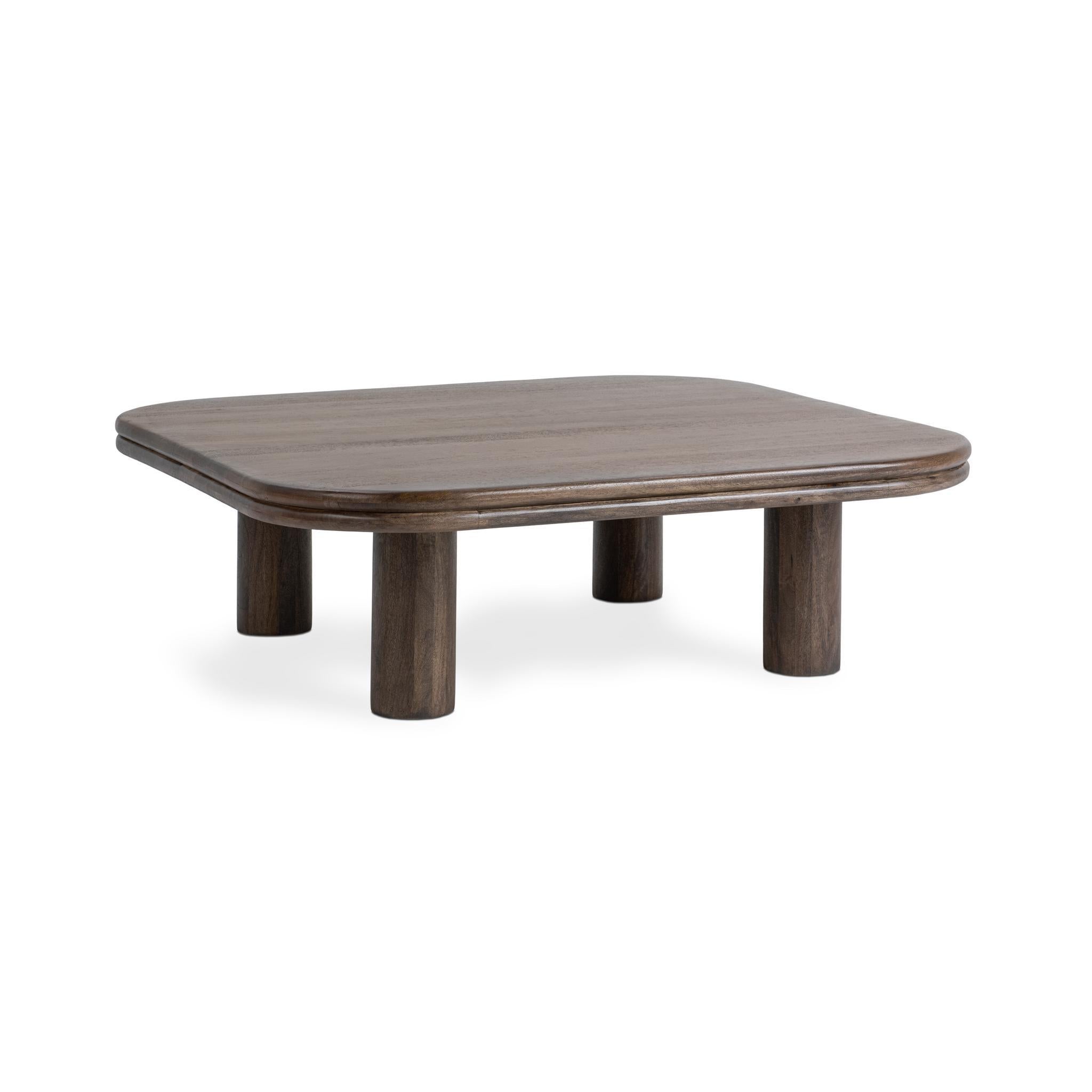 Miranda Coffee Table - Cocoa Brown