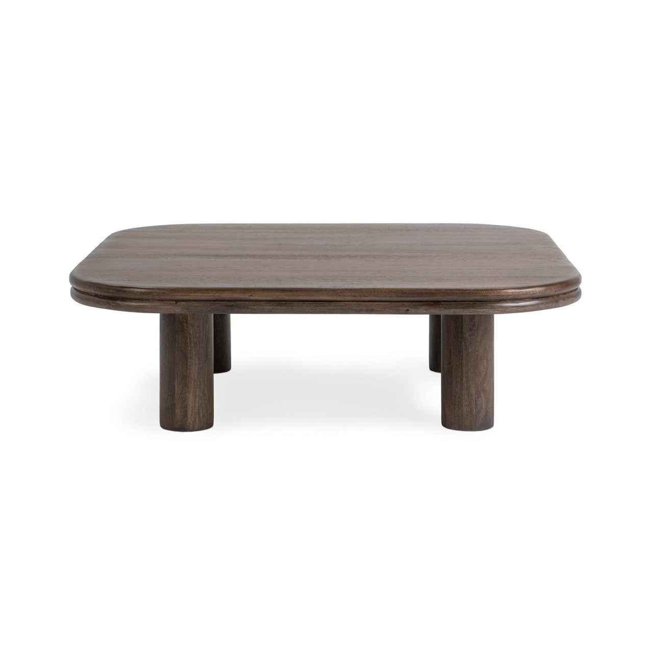 Miranda Square Coffee Table - Cocoa Brown