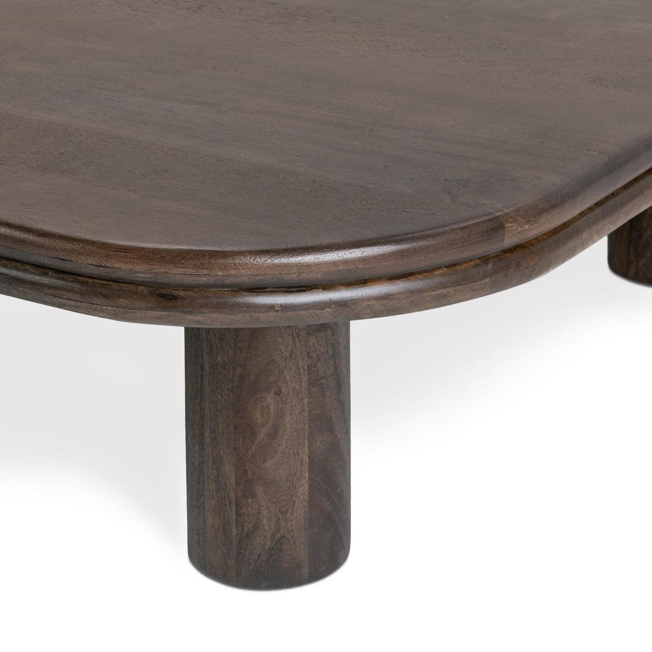 Miranda Square Coffee Table - Cocoa Brown