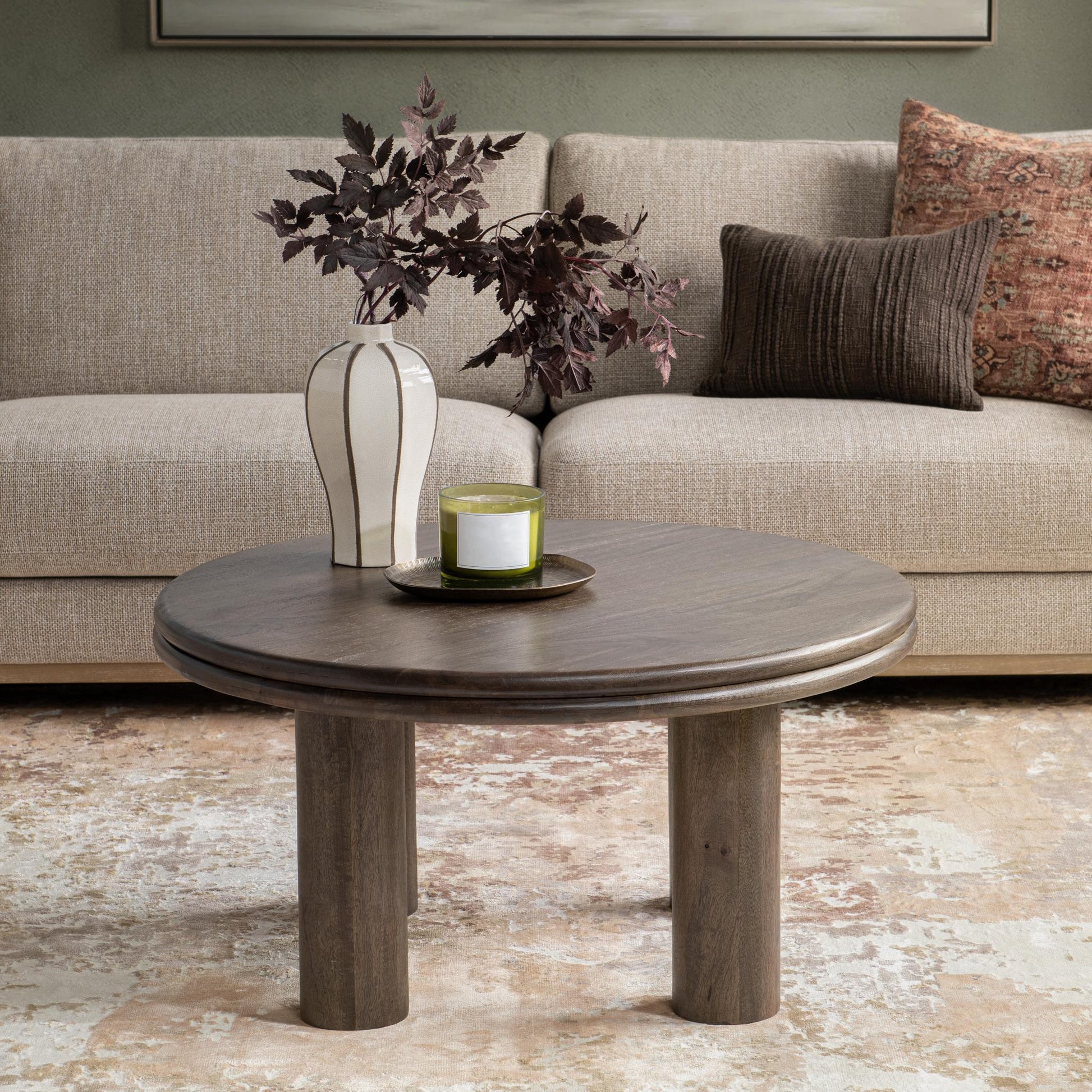 Miranda Coffee Table - Cocoa Brown
