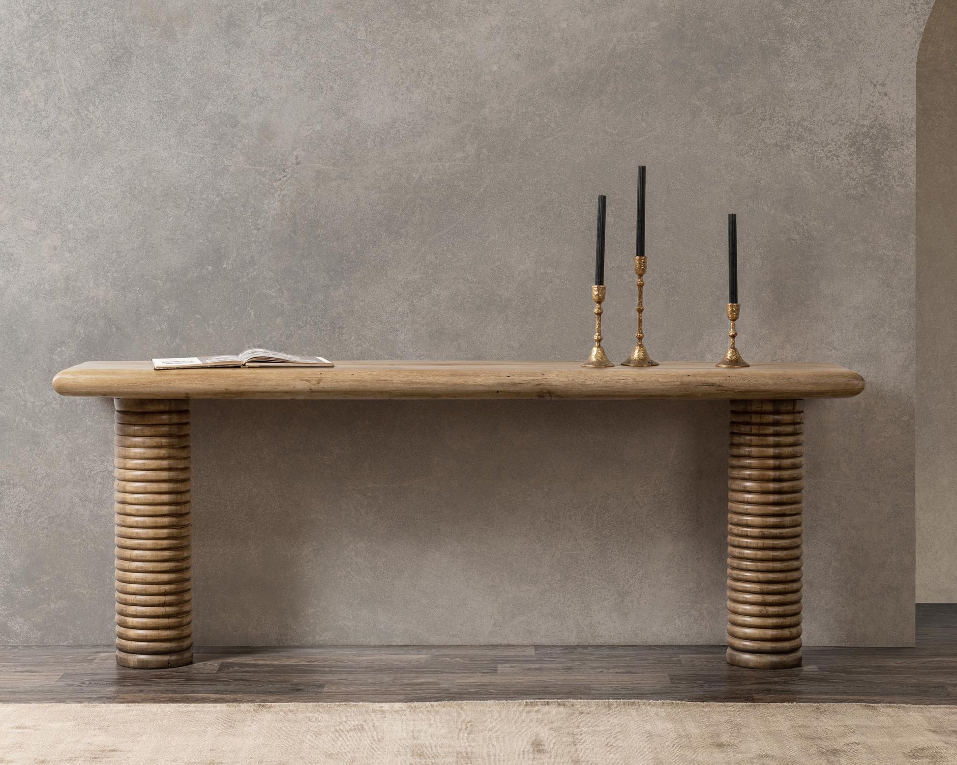 Ilaria Console Table - Sand Washed