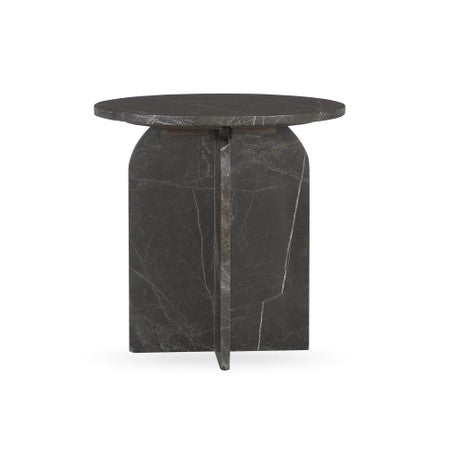 Briley Marble Round Accent Table Small - 51012023