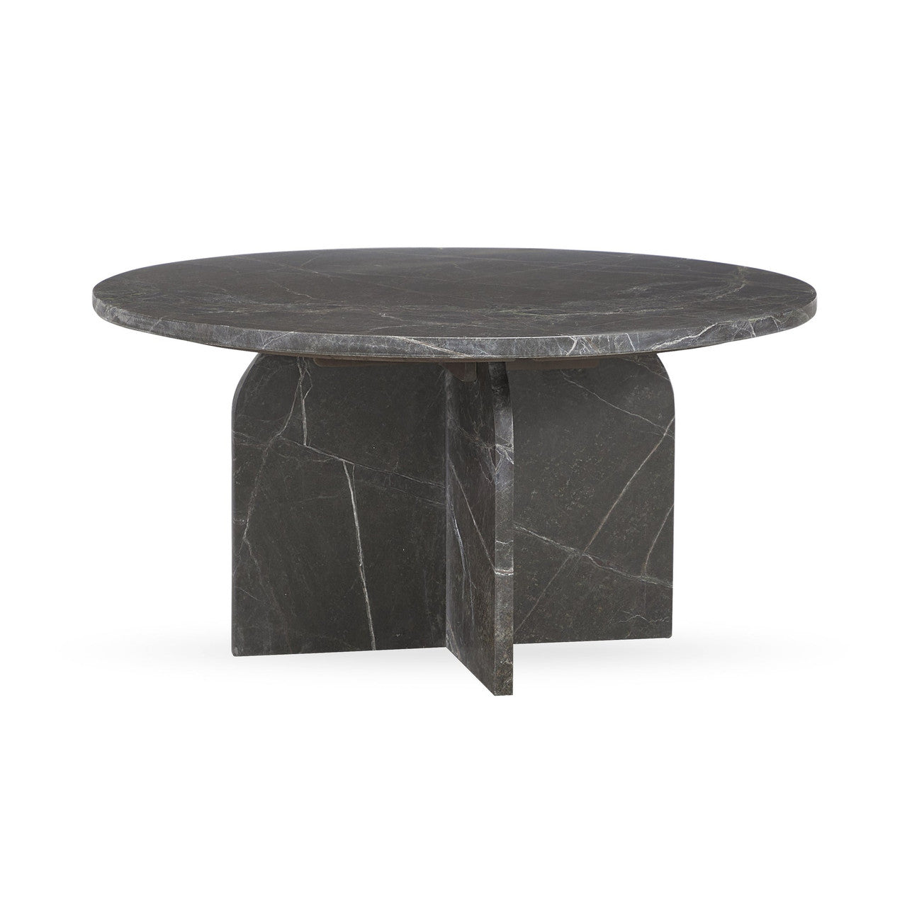 Briley Marble Round Accent Table Large - 51012026