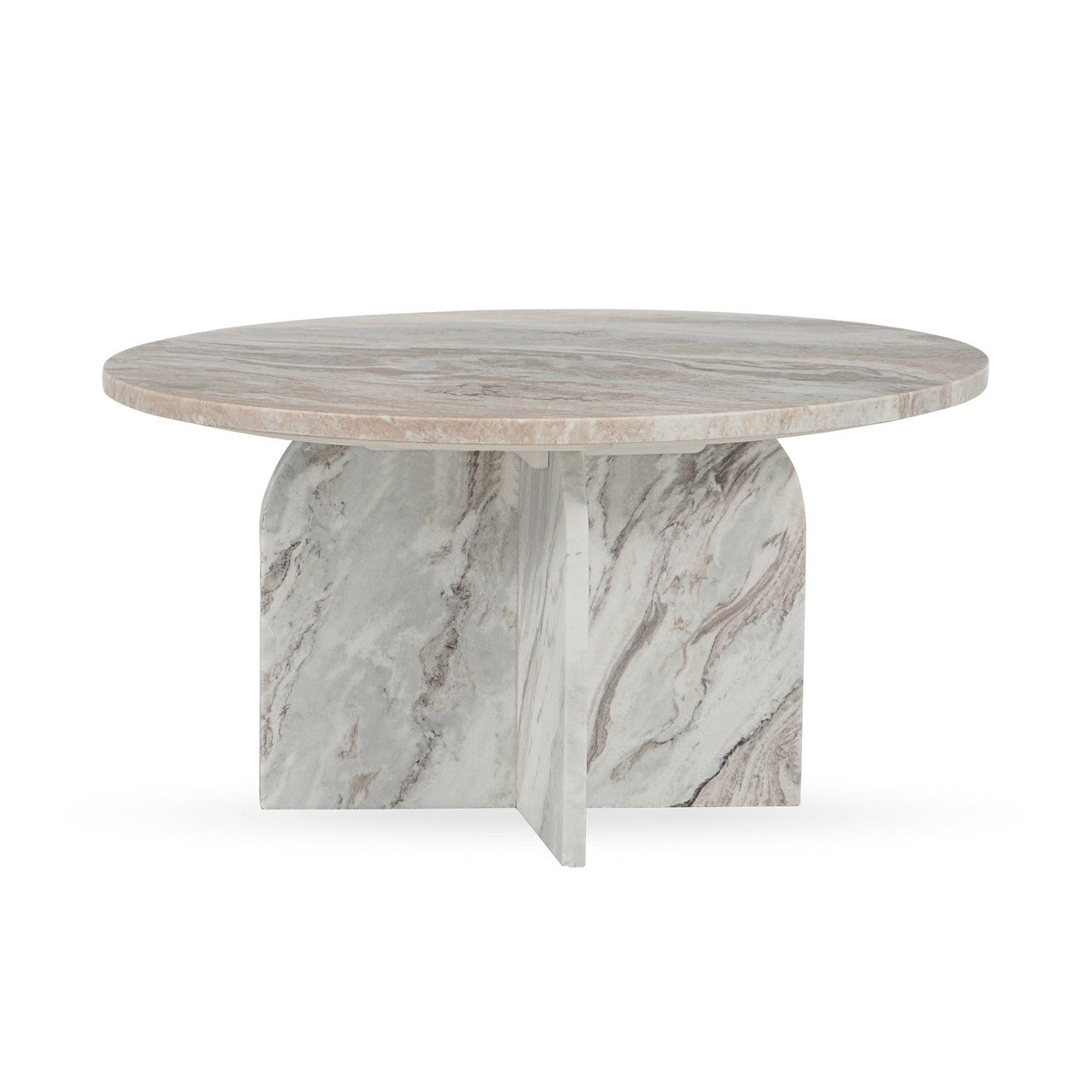 Reilly Marble Round Coffee Table