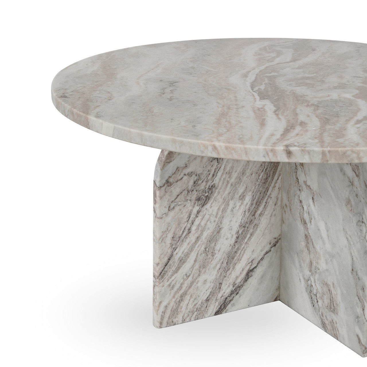 Reilly Marble Round Coffee Table