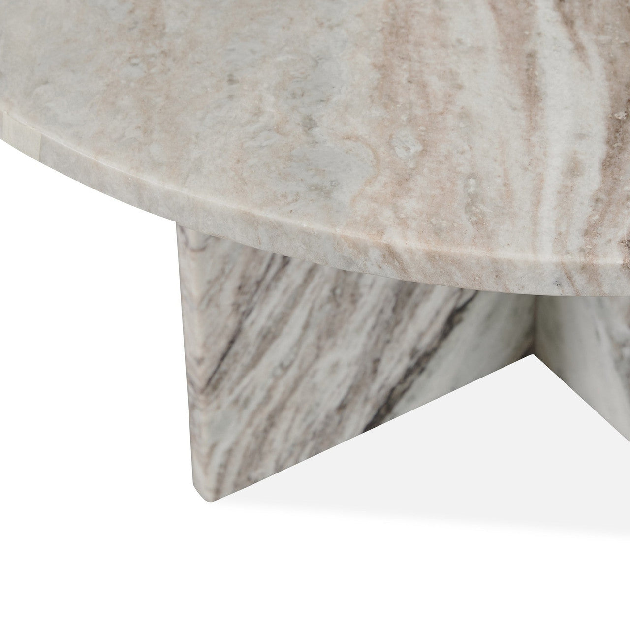 Reilly Marble Round Coffee Table