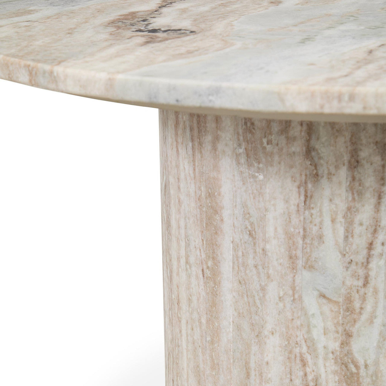 Amberly Marble Round Coffee Table