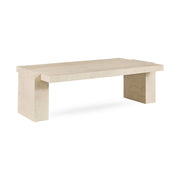 Rizza Marble Rectangle Coffee Table