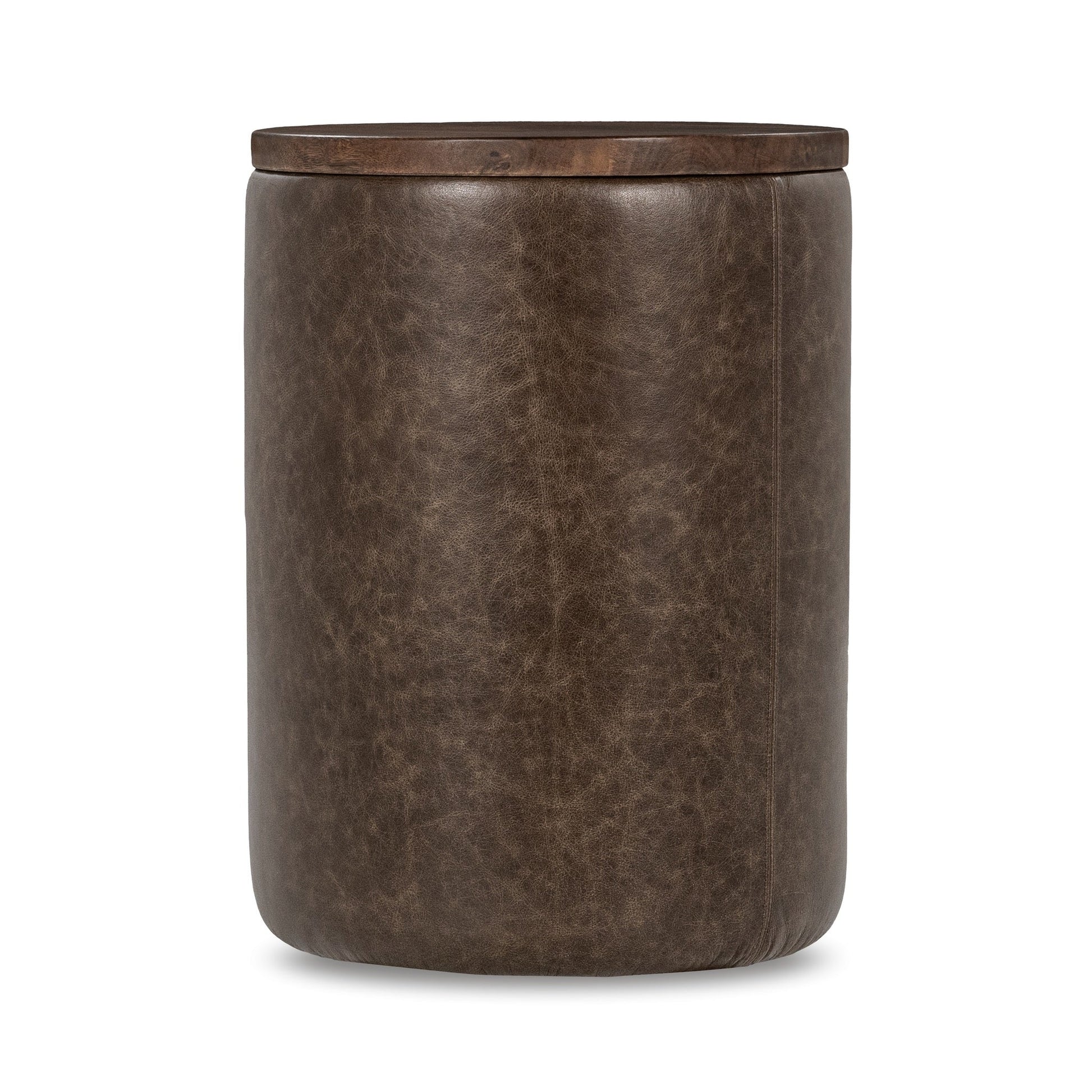 Andra Accent Table - Cocoa Brown