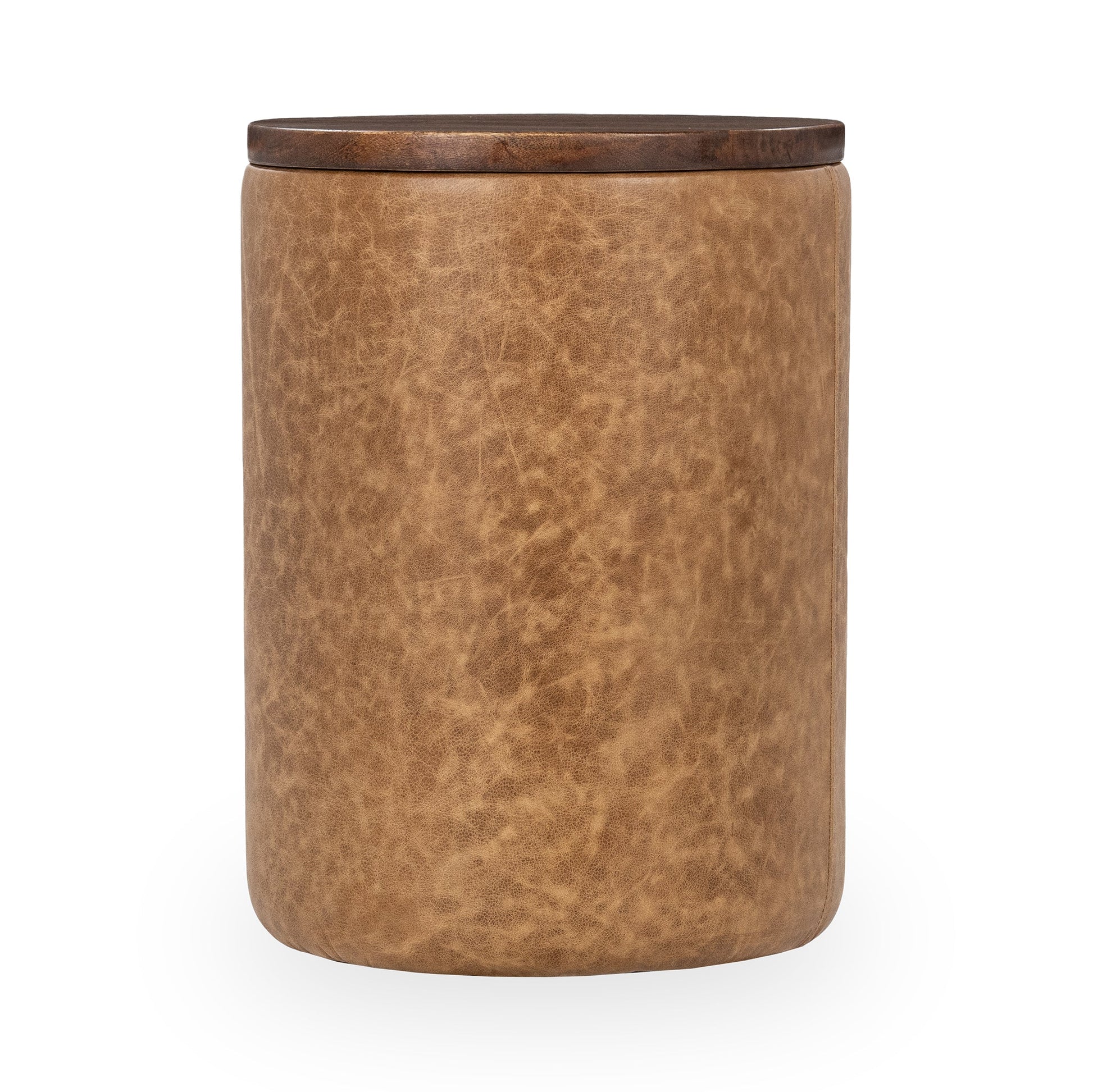 Andra Accent Table - Cocoa Brown