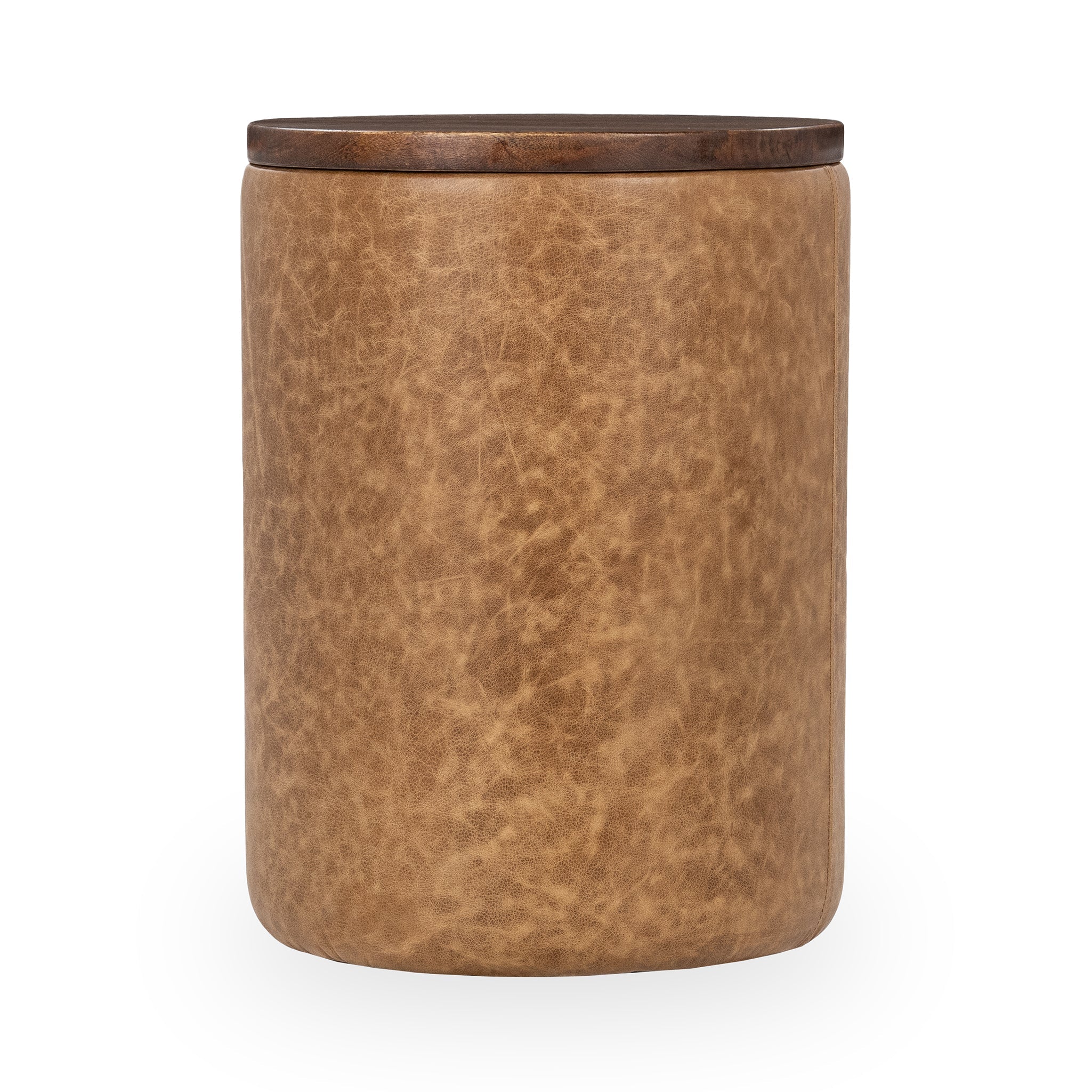 Andra Accent Table - Cocoa Brown