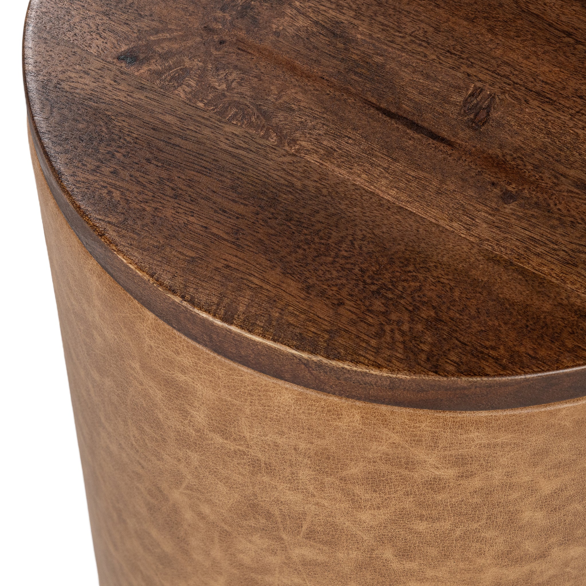 Andra Accent Table - Cocoa Brown