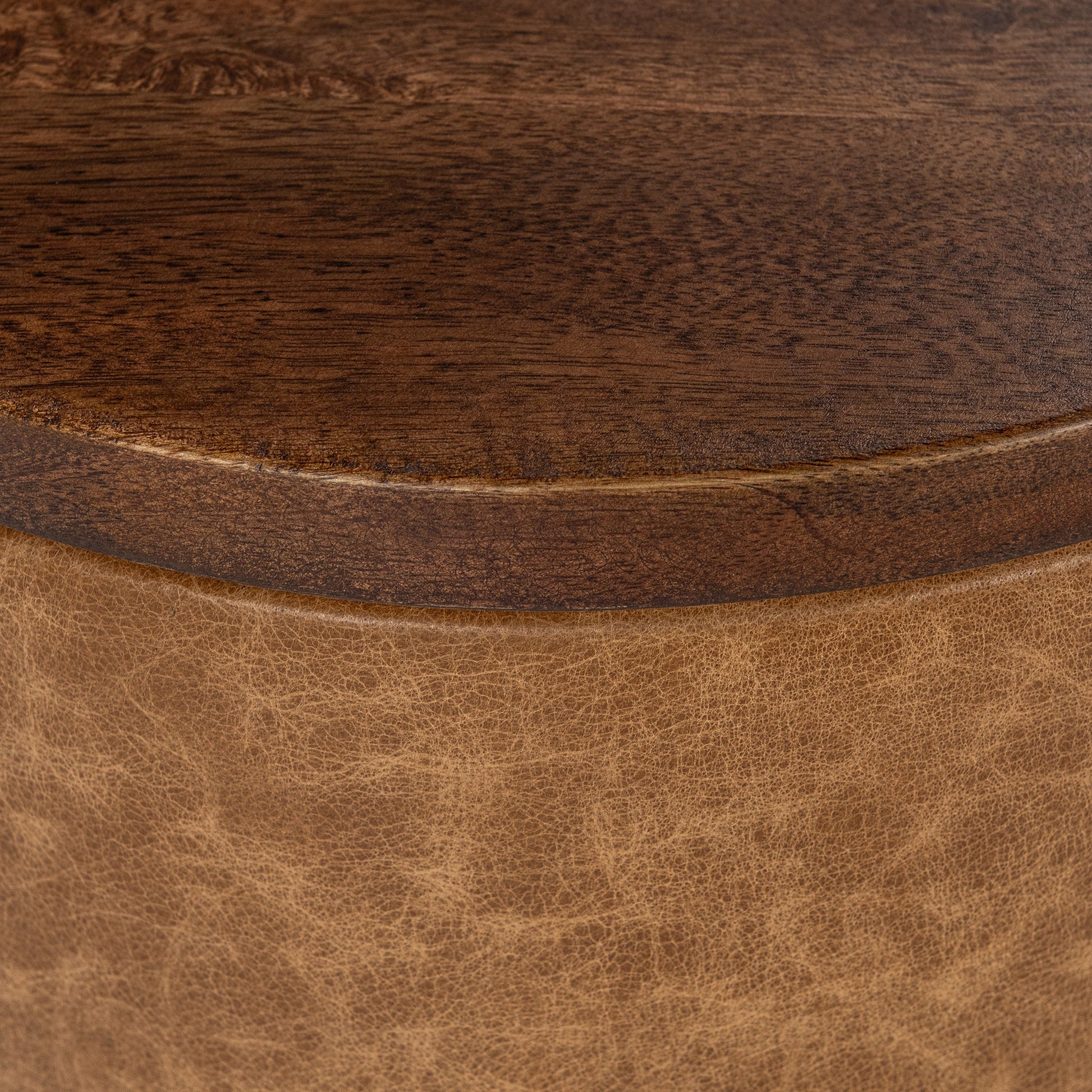 Andra Accent Table - Cocoa Brown