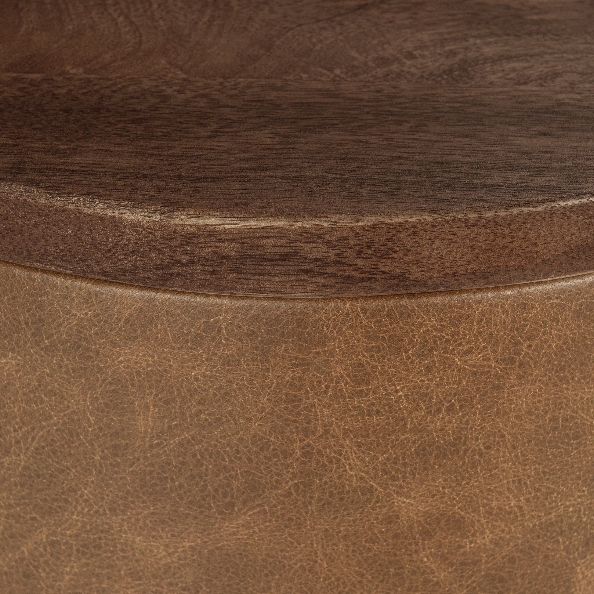 Andra Accent Table - Cocoa Brown