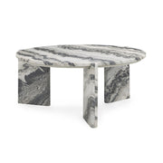Zora Marble Round Coffee Table