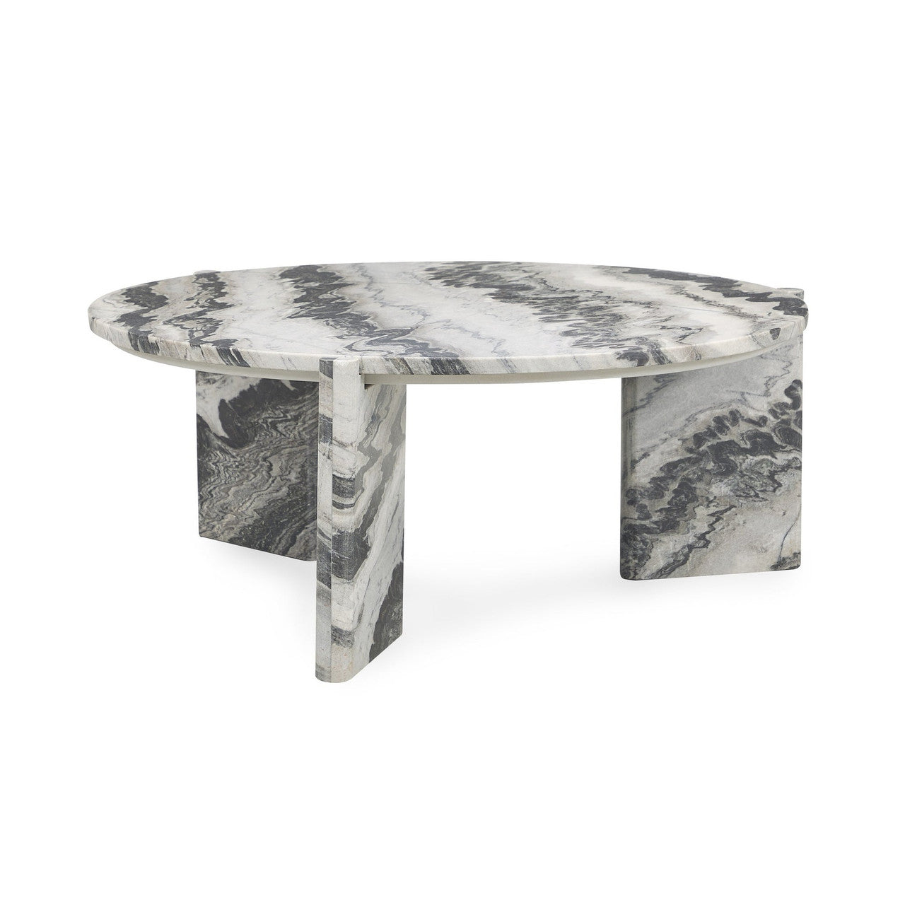 Zora Marble Round Coffee Table
