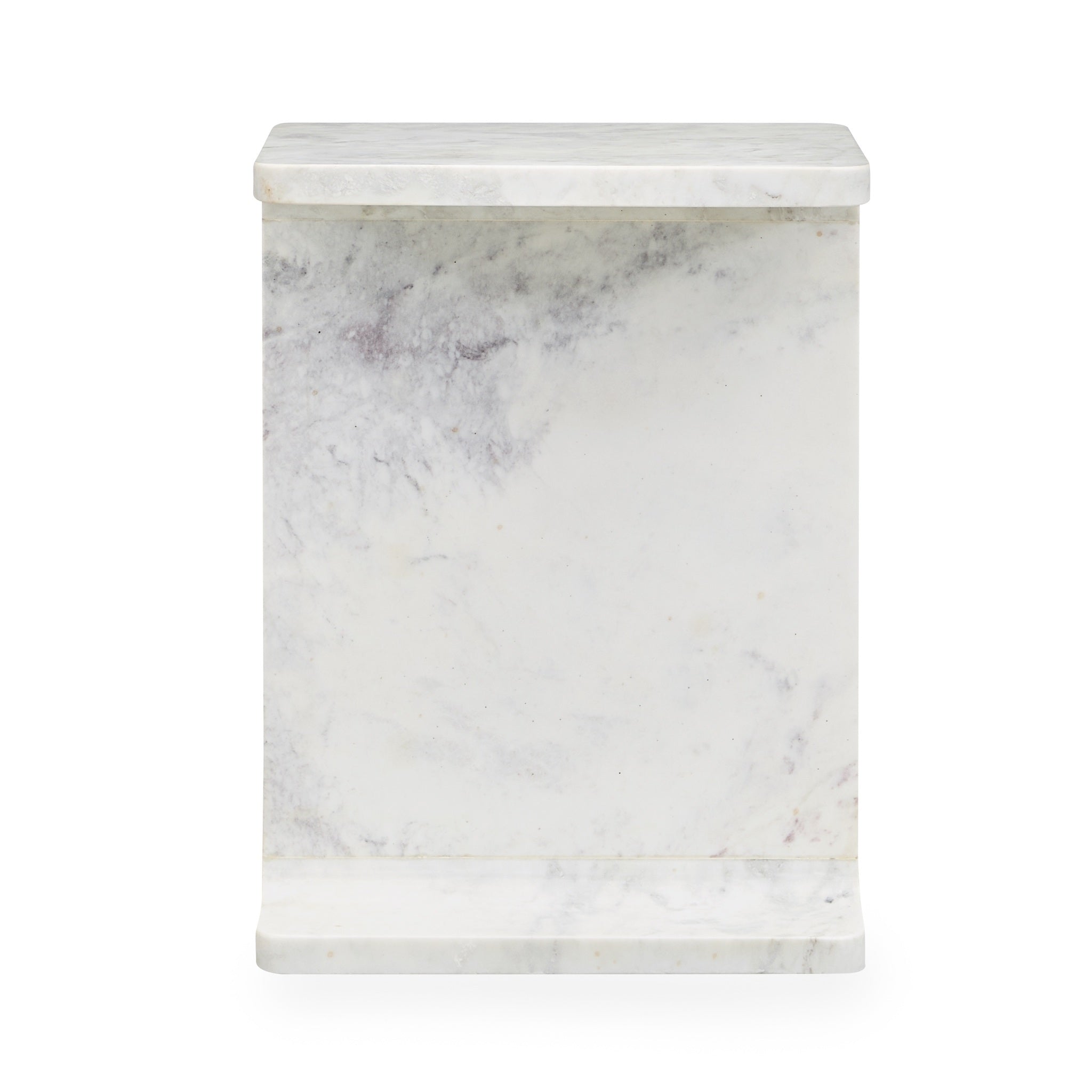 Delaney Accent Table - White