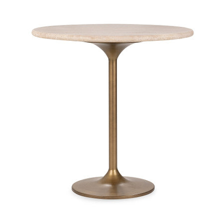 Malani Travertine Gathering Table